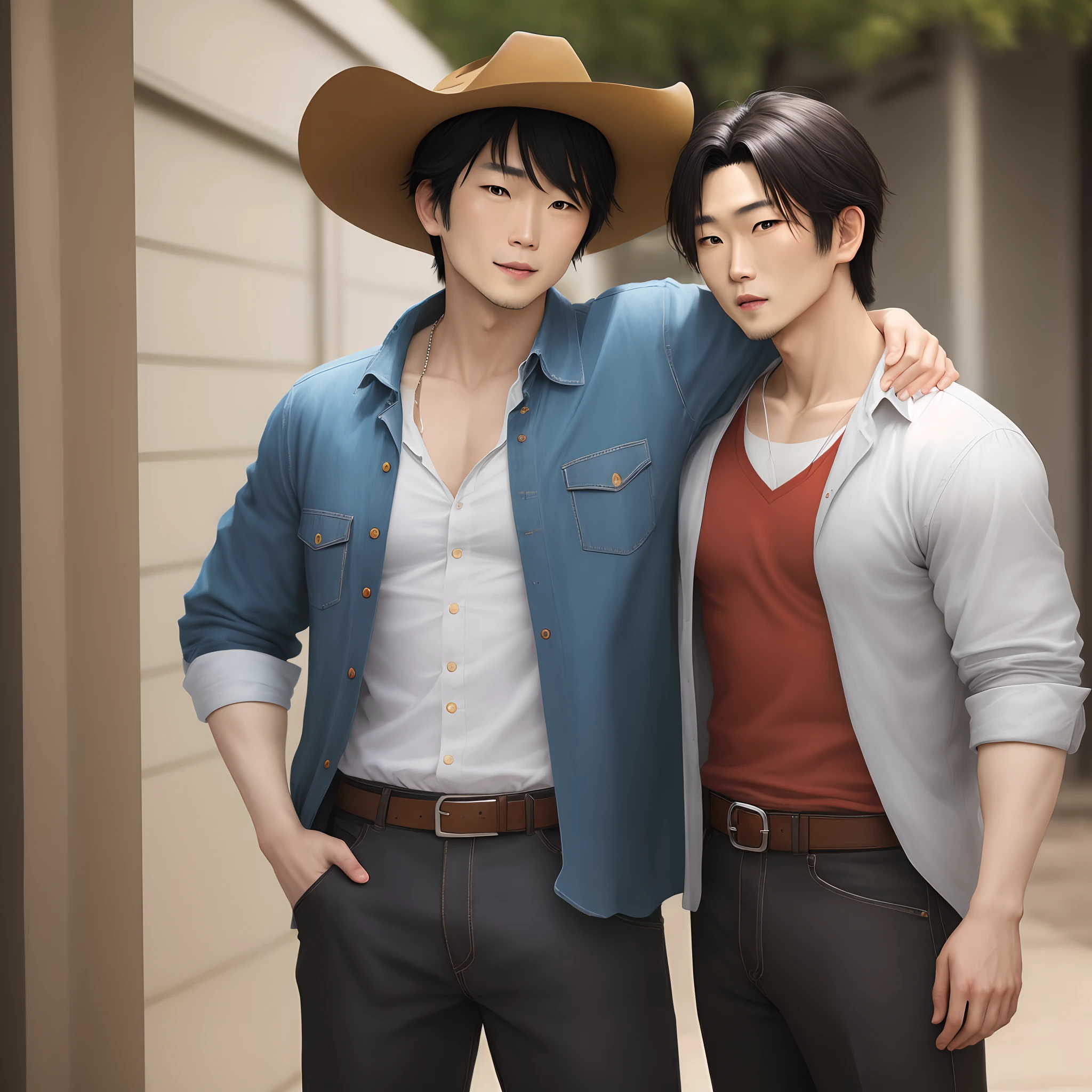 gojo satoru as a cowboy