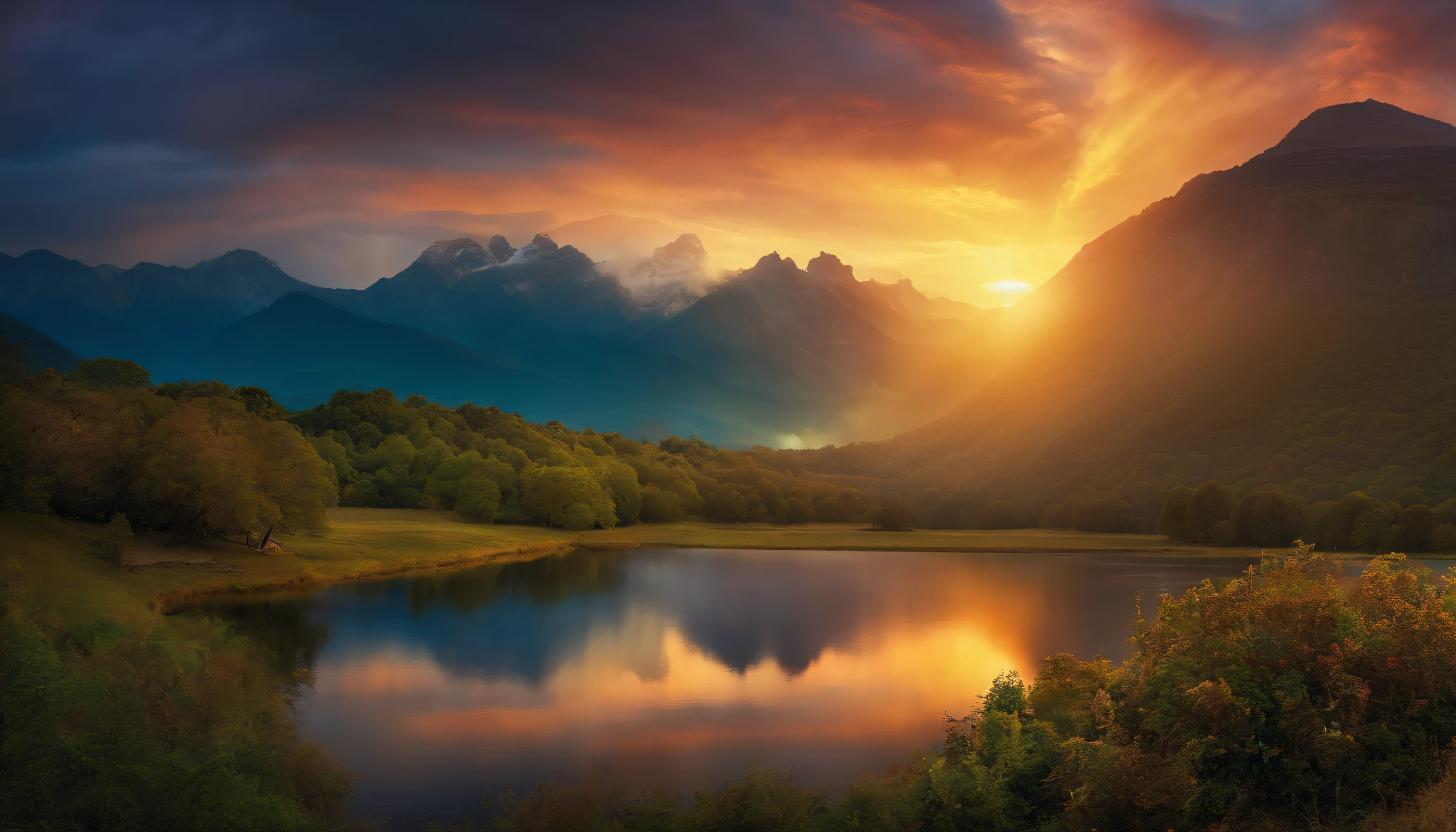 A glimpse of God's majesty surrounds him, and a celestial voice calls him to be the messenger of hope and redemption.