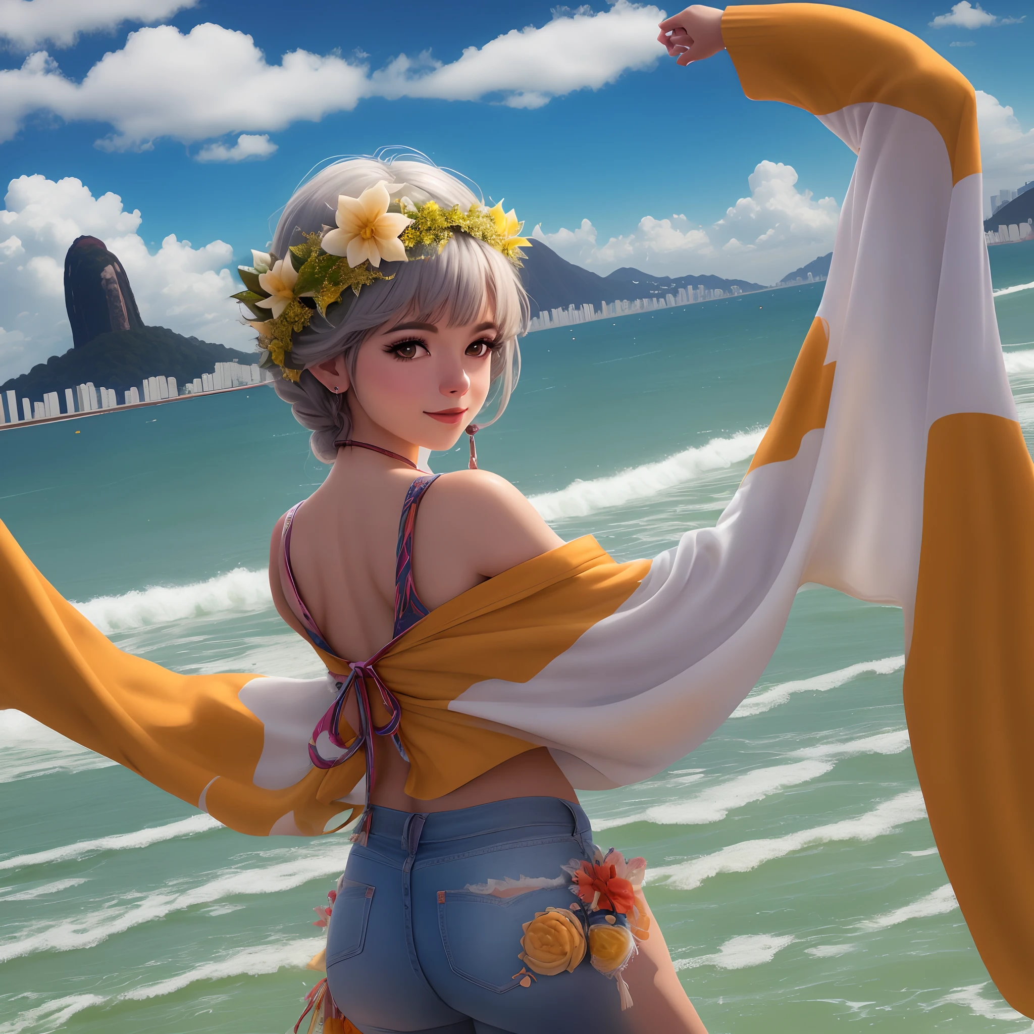 Lua cheia no rio