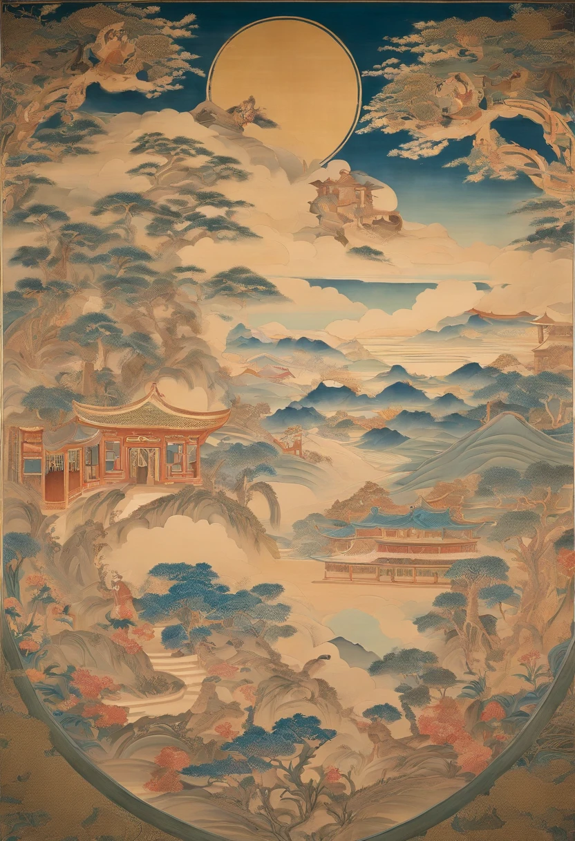 Dunhuang murals inherit the deformation technique of traditional painting and skillfully create various figures, animals and plants. Different times have different aesthetic views, with more romantic elements and distinctive image features. After the Sui and Tang Dynasties, the three-dimensional sense was stronger and the realism became increasingly strong.