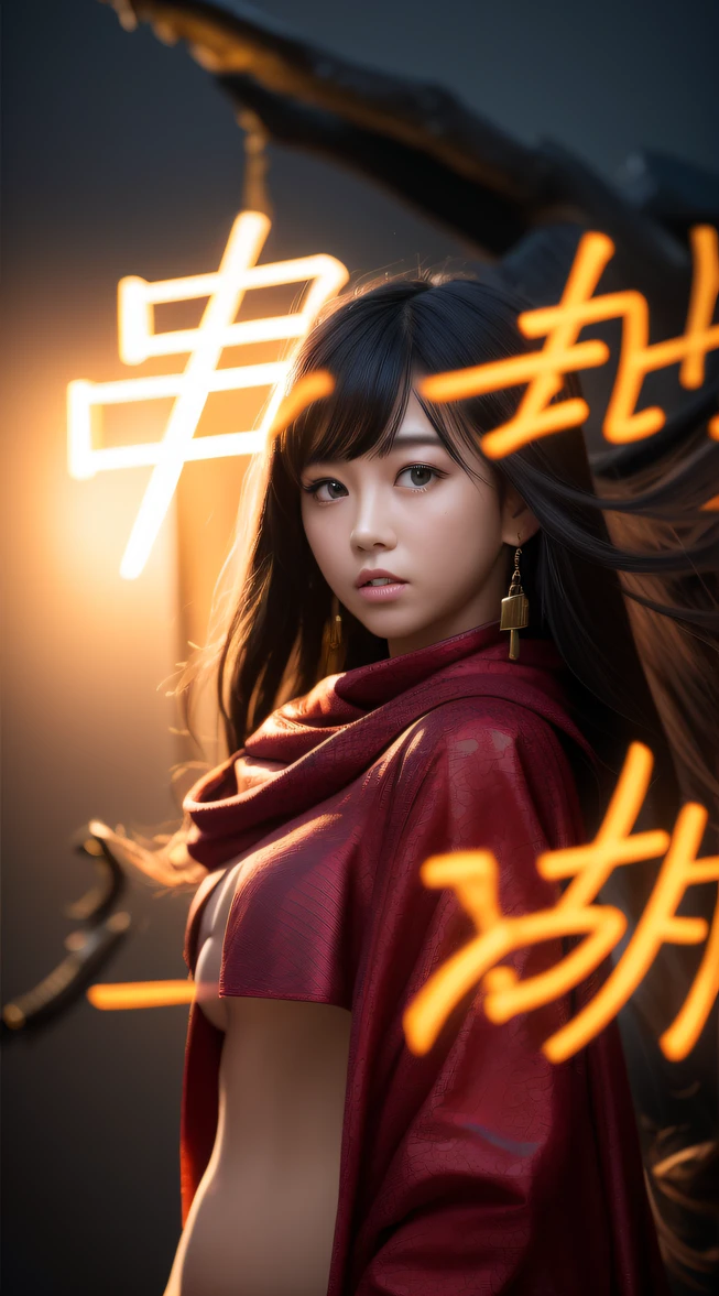 CG blockbuster，Asian woman poses in colorful bikini, photorealistic anime girl rendering, detailed face of a asian girl, 3 d anime realistic, Smooth anime CG art, Realistic. Cheng Yi, Realistic anime 3 D style, render of a cute 3d anime girl, Rendu portrait 8k, 3 D rendering character art 8 K, Kawaii realistic portrait， （Linen batik scarf）， Angry fighting stance， looking at the ground， Batik linen bandana， Chinese python pattern long-sleeved garment， rainbowing（Abstract propylene splash：1.2）， Dark clouds lightning background，废墟（realisticlying：1.4），Black color hair，Flour fluttering，Telephoto lens high， A high resolution， the detail， RAW photogr， Sharp Re， Nikon D850 Film Stock Photo by Jefferies Lee 4 Kodak Portra 400 Camera F1.6 shots, Rich colors, ultra-realistic vivid textures, Dramatic lighting，8K quality, Girls，Backstreets， Dark clouds lightning background（realisticlying：1.4），Black color hair，， RAW photogr， Sharp Re， Nikon D850 Film Stock Photo by Jefferies Lee 4 Kodak Portra 400 Camera F1.6 shots, Rich colors, ultra-realistic vivid textures, Drama lamp film CG society。,，Tropical canyon battle scene、Chinese big breasts、Vintage trench coat、three kingdom、ember、100 people、Faraway view、intense battles、high detal、masuter piece、NSFW，Multi-layered long-sleeved gauze garment，Quick-drying vest，Colorful cotton and linen sweater，Red and black snake cloak cloak，Doomsday ruins（废墟）Climb the streets（Armageddon）eyes filled with angry，He clenched his fists
