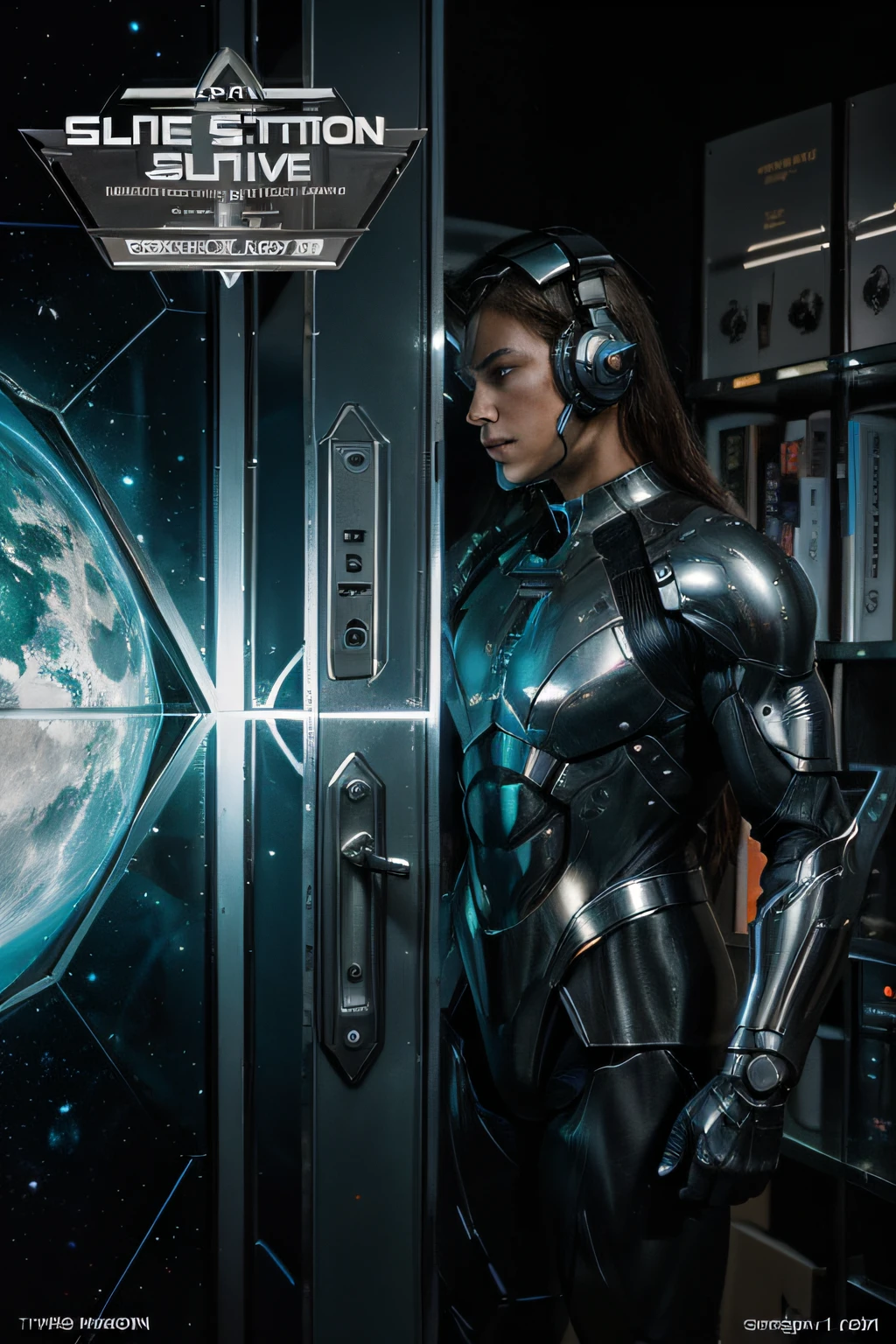 Science fiction comics, manga book, Comic storyboard: 1.8, Comics_layout, Super soldiers around the world join forces to save the planet", Metal armor, fantasy, Ethereal, (isolation: 1.1), (glaze: 1.1), (reflective light: 1.2), glass, polygon, Ultra detailed, Intricate, oil on the canvas, Dry brush, (surrealism: 1.1), (Disturbing: 1.1), Enhanced detail., 32K ,Ultra HD, Comics-like panel layout, Voice balloons, English text, Hand drawn audio stickers used in comics.