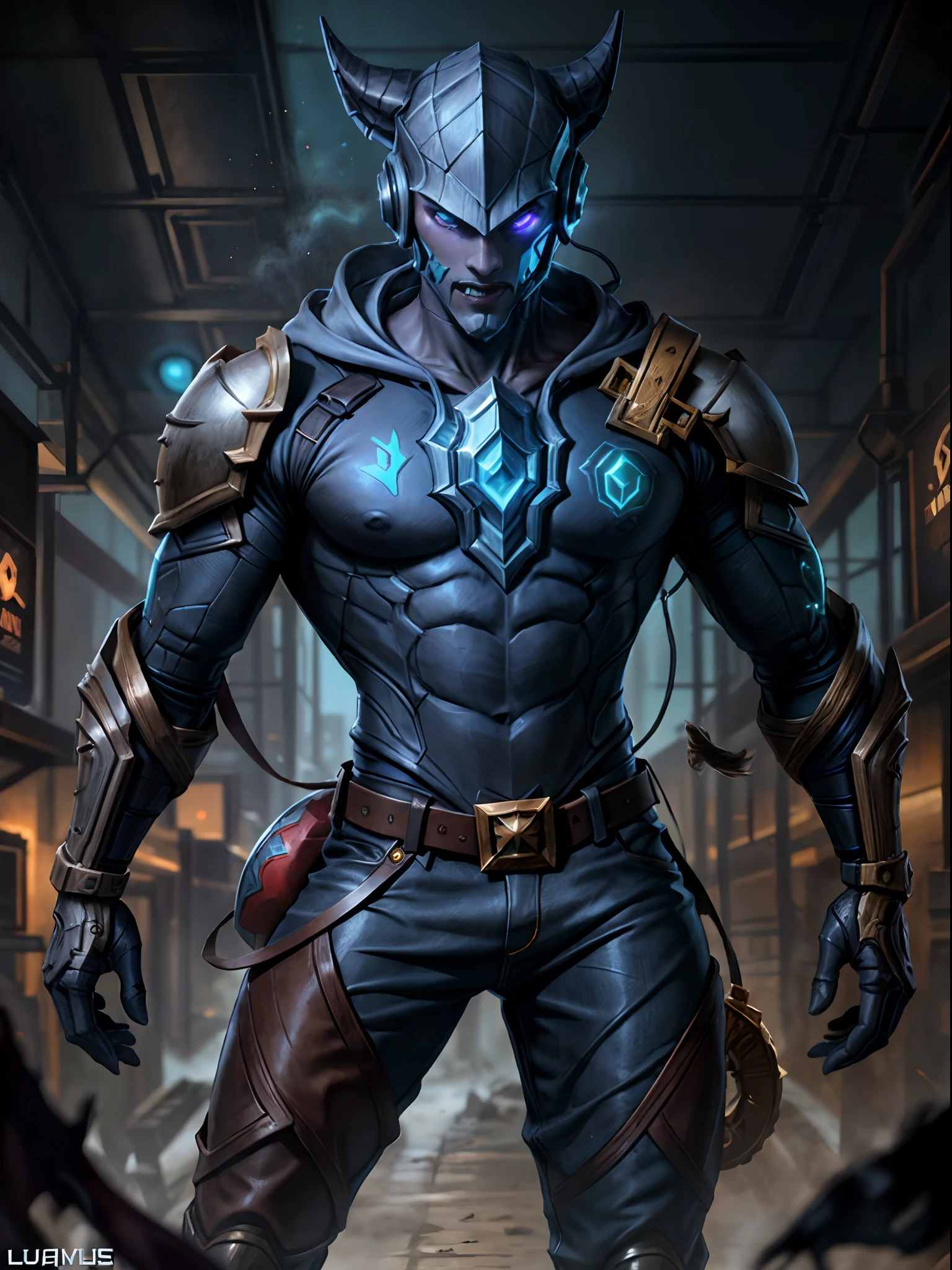 a cyber cowboy, league of legends style
