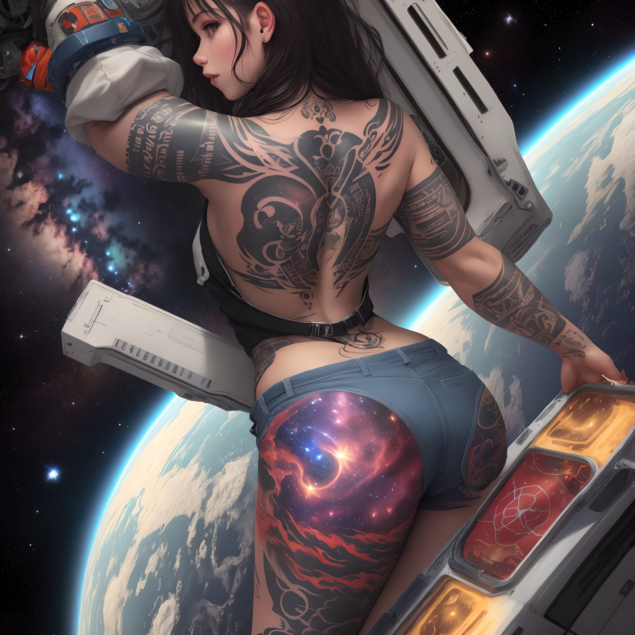 Tattoo in space