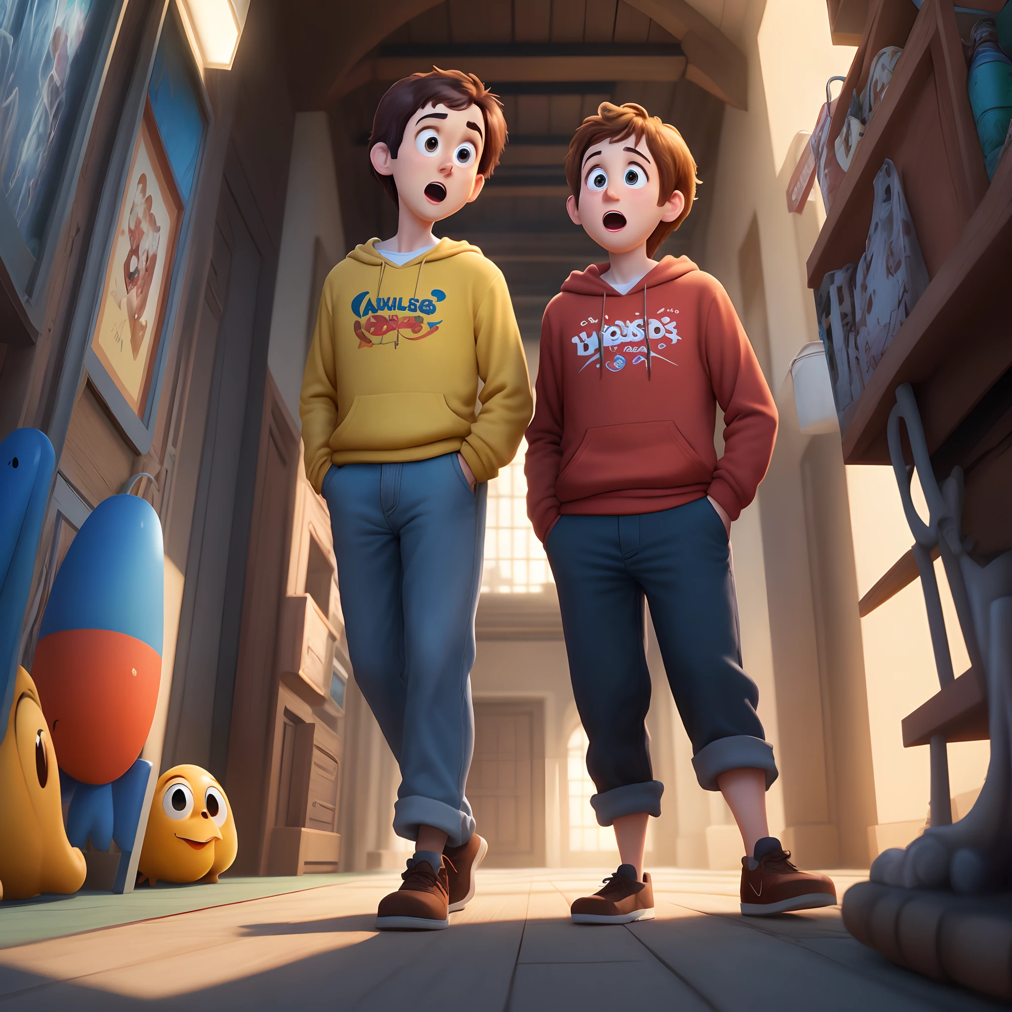 Pixar and Disney among us movie
