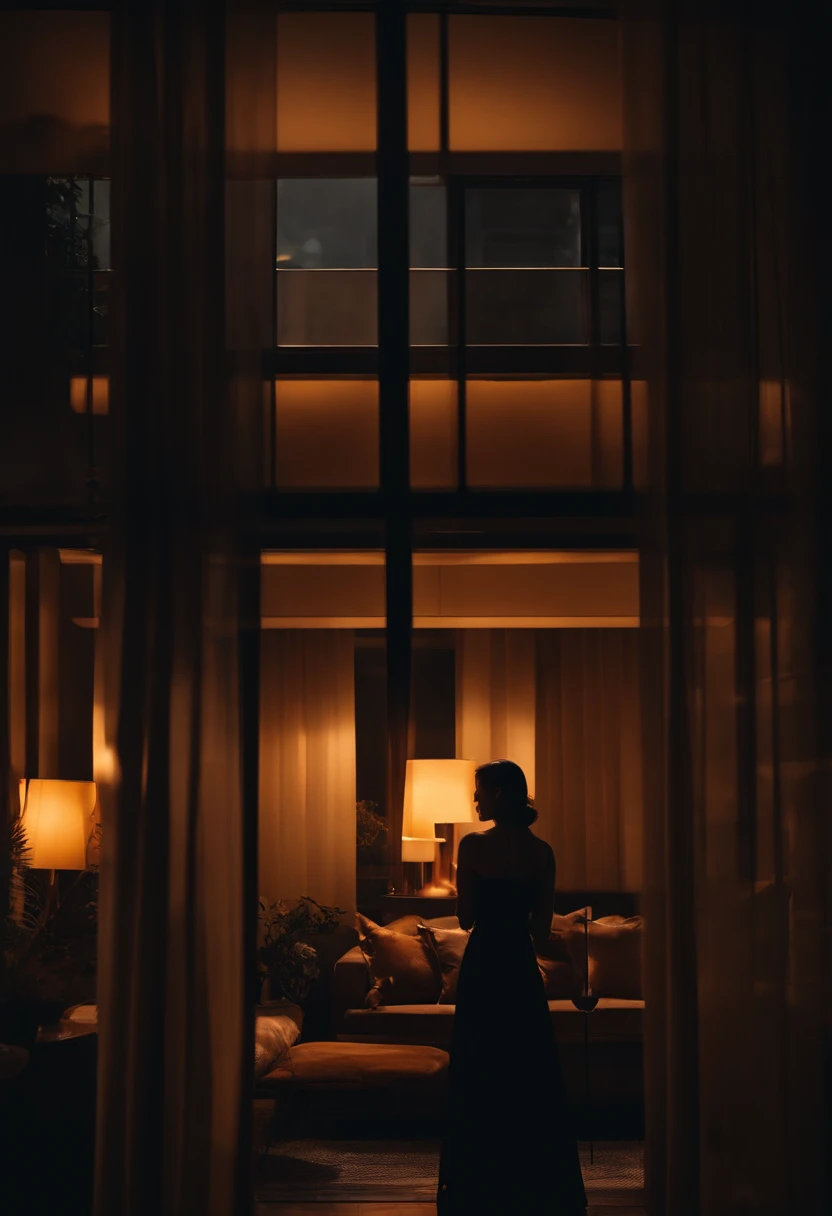 Love、indirect lighting、A little dark、Superb view outside the adult atmosphere