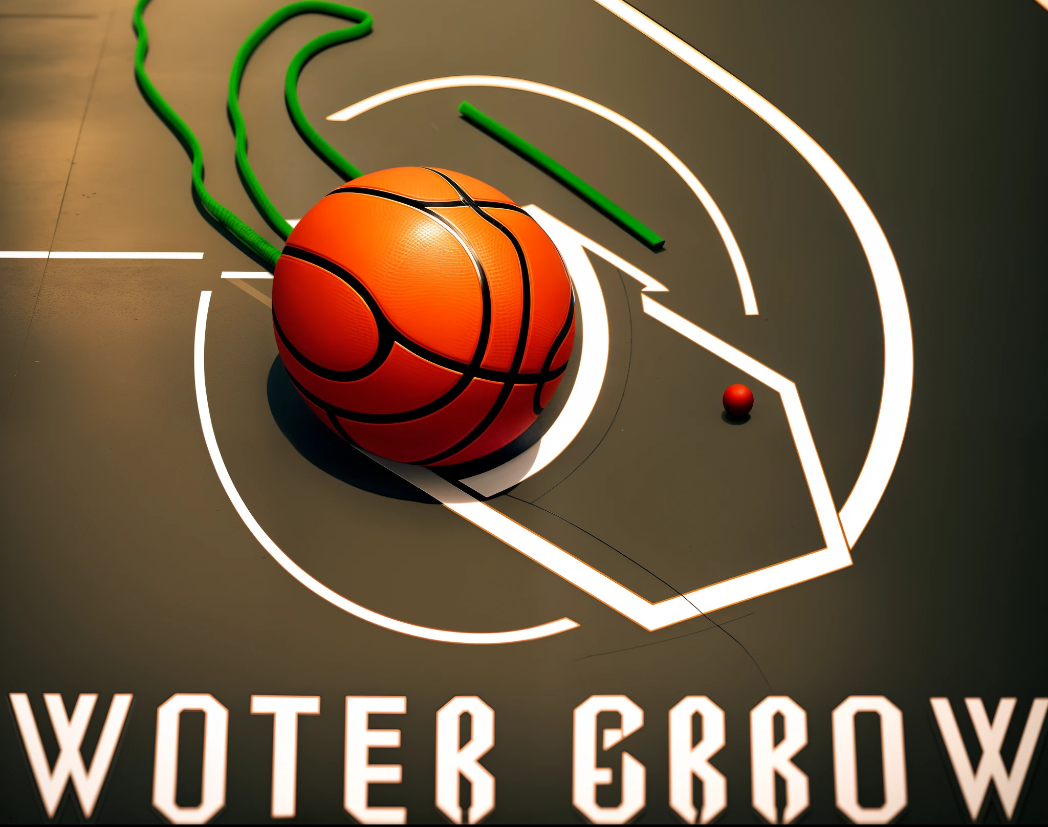 arrow,basketball ball,Eau