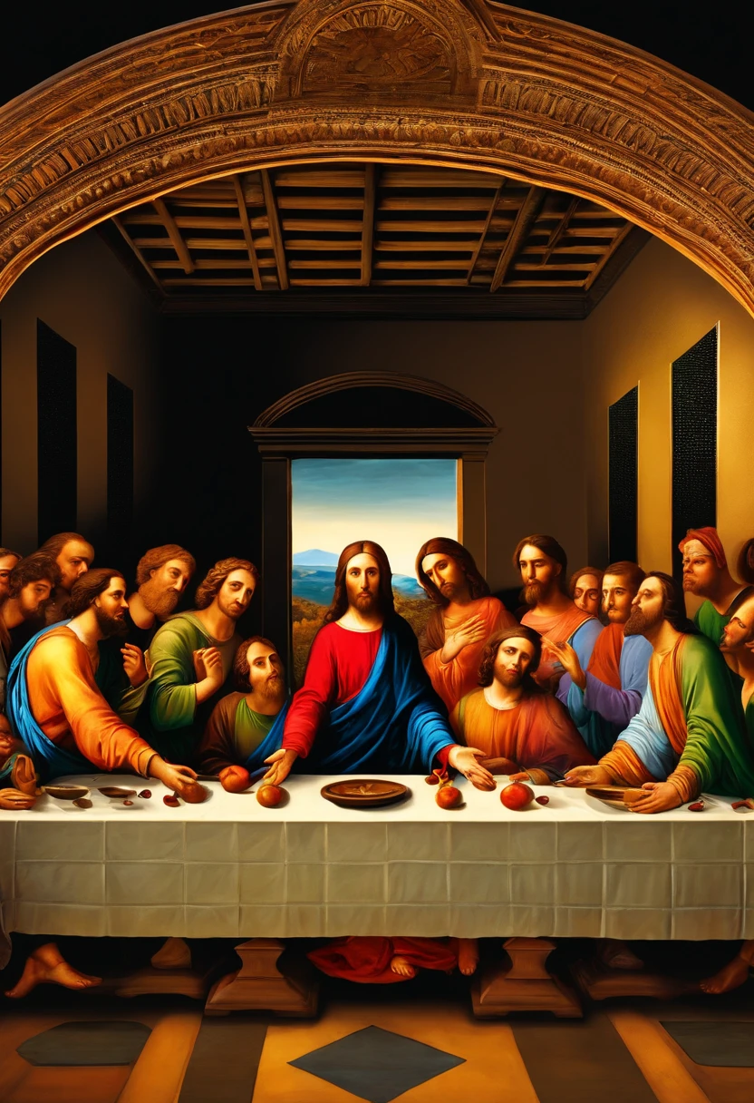Composition of the Last Supper