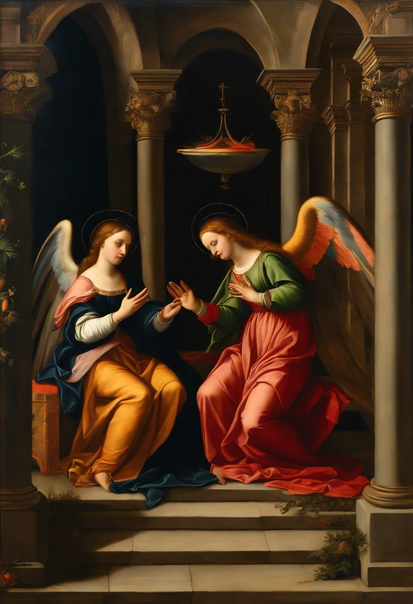 renaissance Composition of the Annunciation