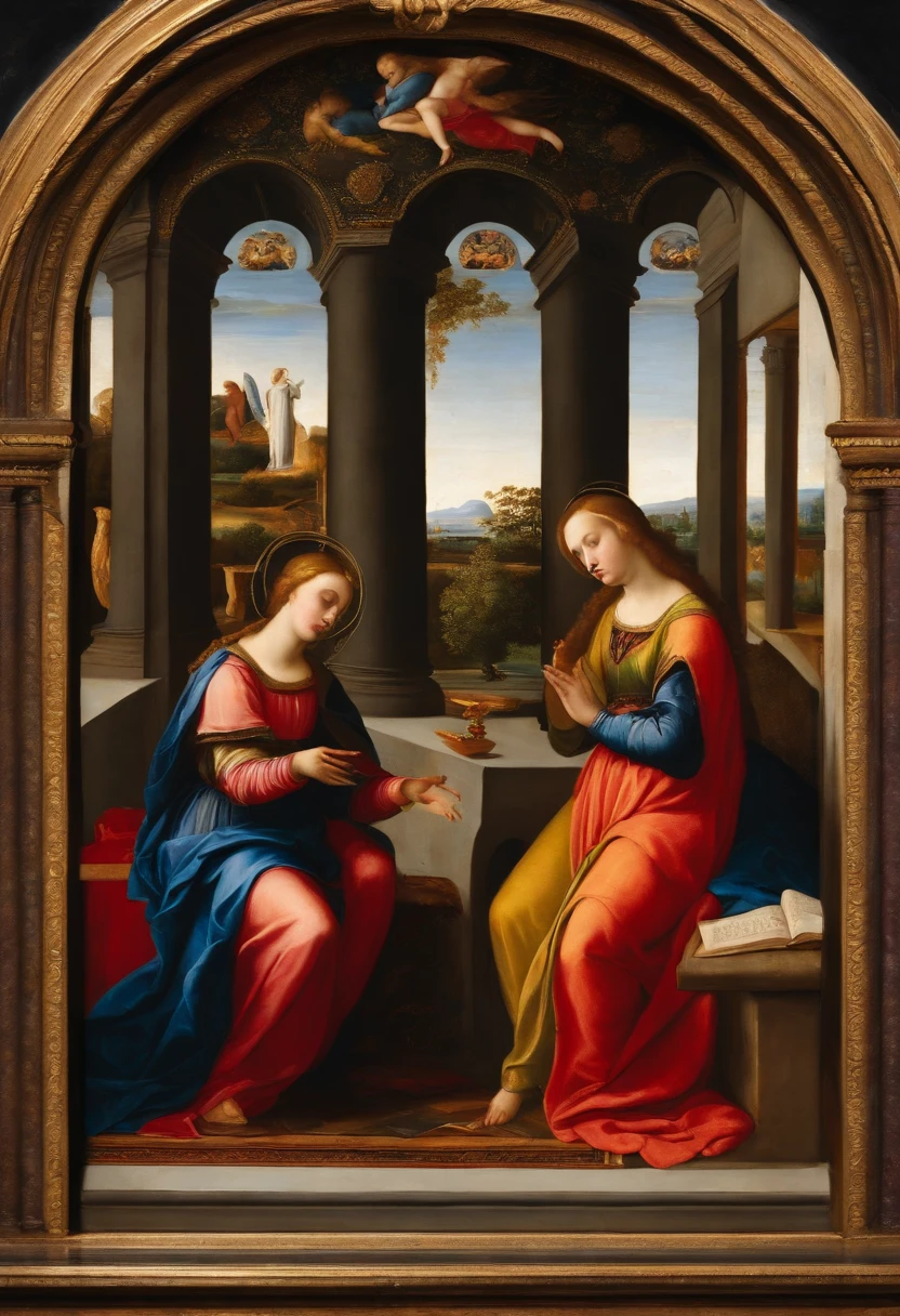 renaissance Composition of the Annunciation