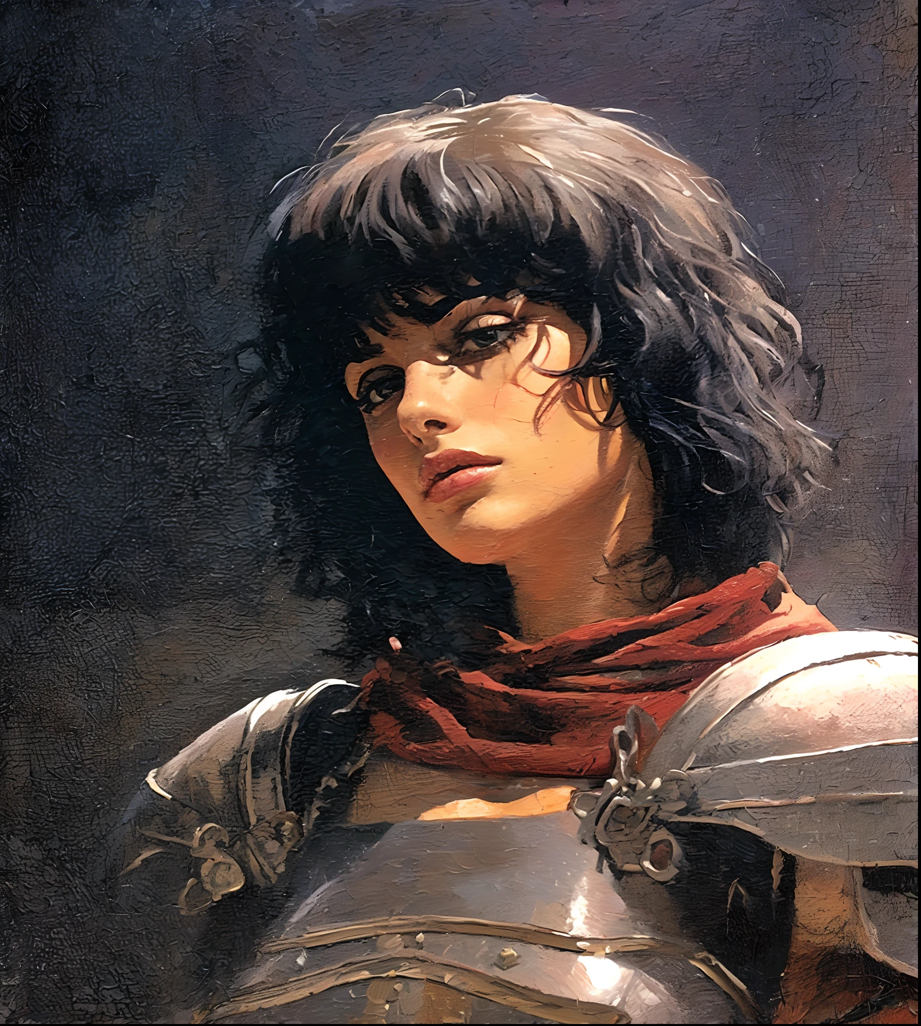 ((Oil_painting of the most_beautiful_woman_possible: 2.2)) ((impossible_beauty: 2.2))