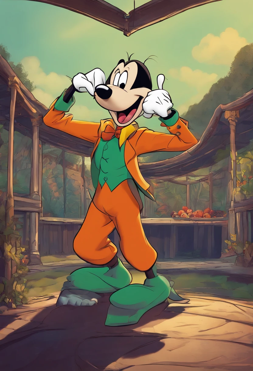 Goofy in the trap