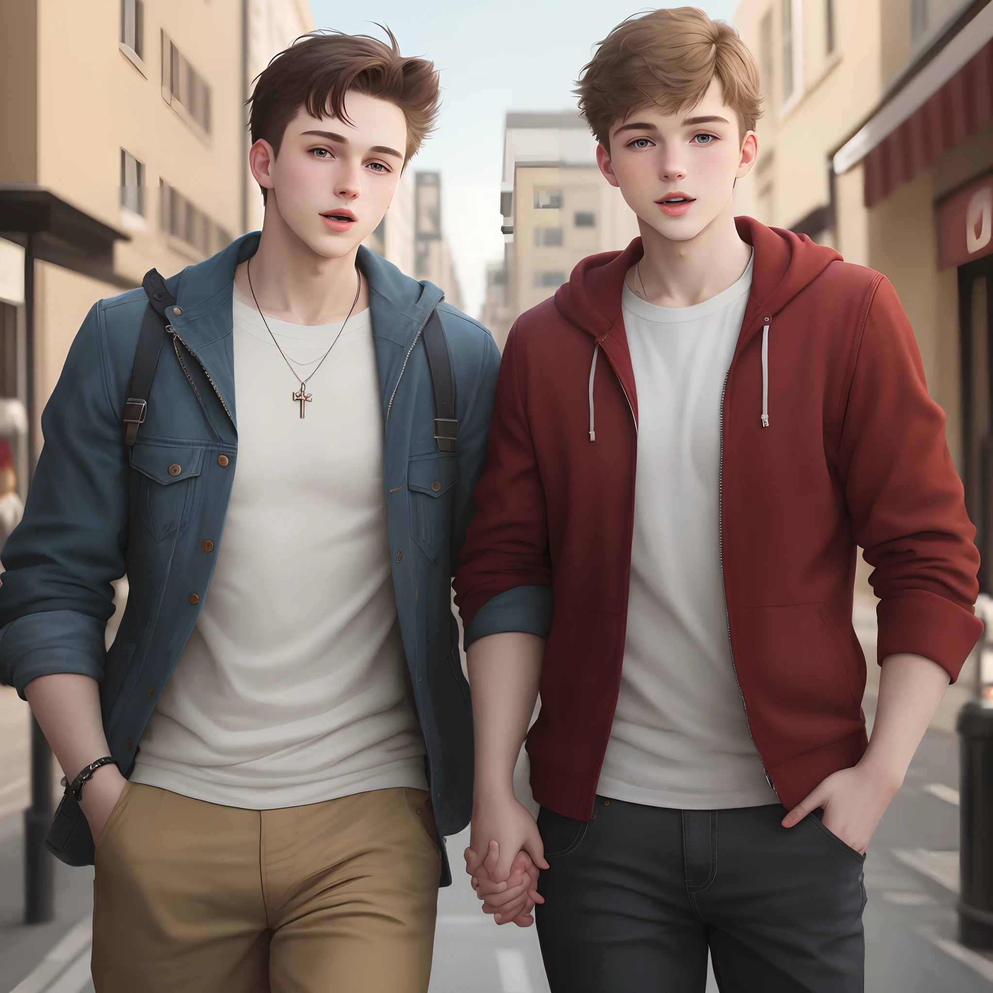 White boy with