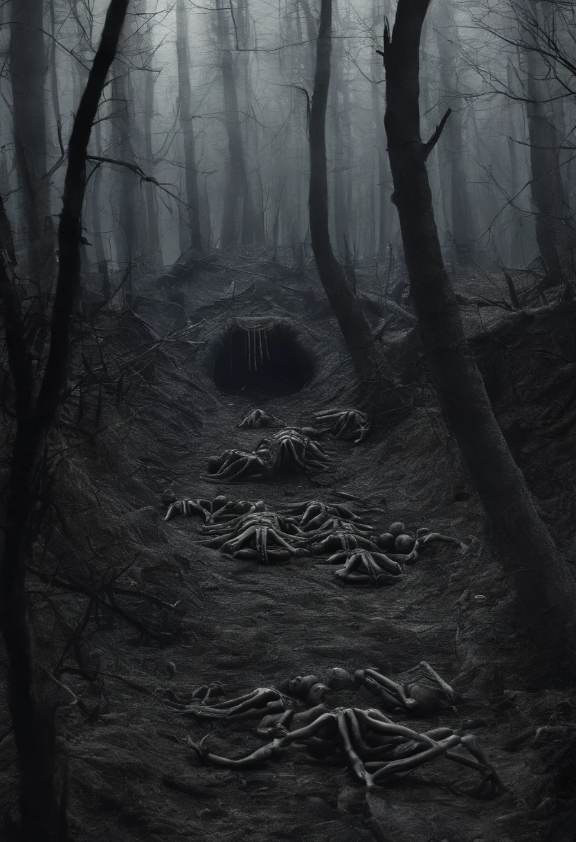 Gas attacks in corpse filled trenches