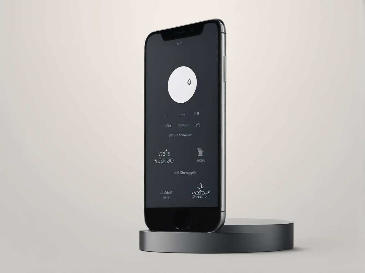 Design an icon for a mobile app,It reflects the help of high-tech for the visually impaired