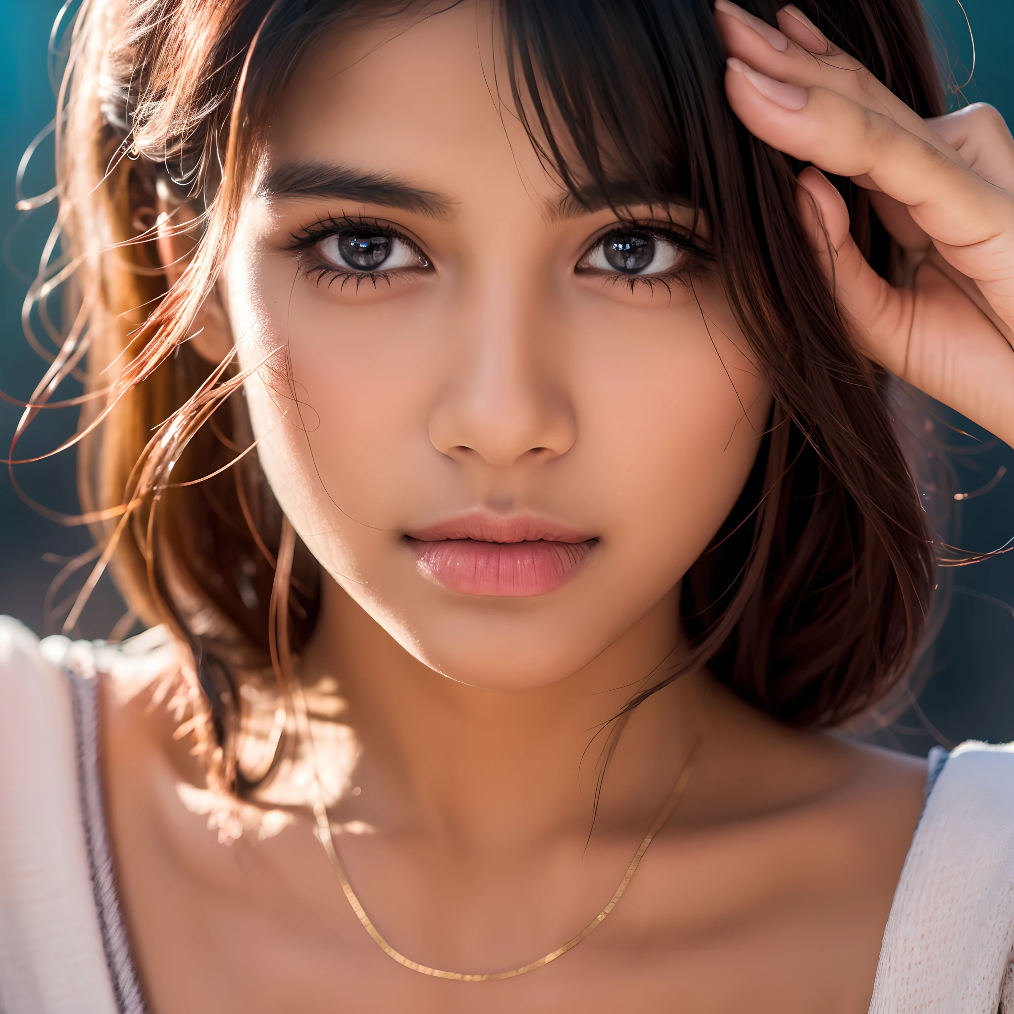 Realistic Beautiful girl Indian 8k and