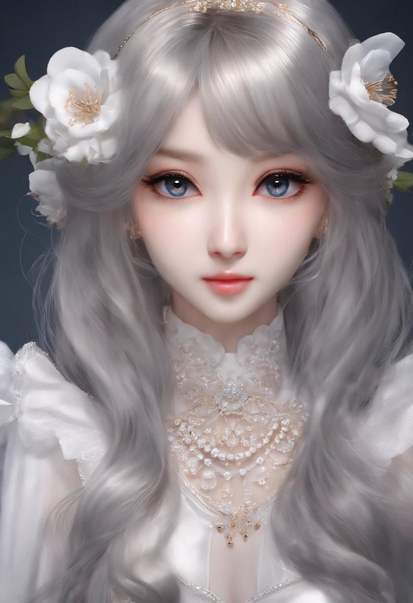 Beautiful Meticulous Girl, very detailed eyes and faces, Beautiful detailed eyes, , ultra - detailed, A high resolution, The is very detailed,best qualtiy,tmasterpiece,kemomimi,((Japanese professional suit)),illustratio,The is very detailed,CG,unified,8k 壁纸,Amazing Cleavage,finely detailled,tmasterpiece,best qualtiy,The is very detailed的 CG unified 8k 壁纸,light in face,cinmatic lighting, 1girl, 20 yrs,(((dynamicposes))),(A half body),((Gray pantyhose)),((Sit with your knees folded))