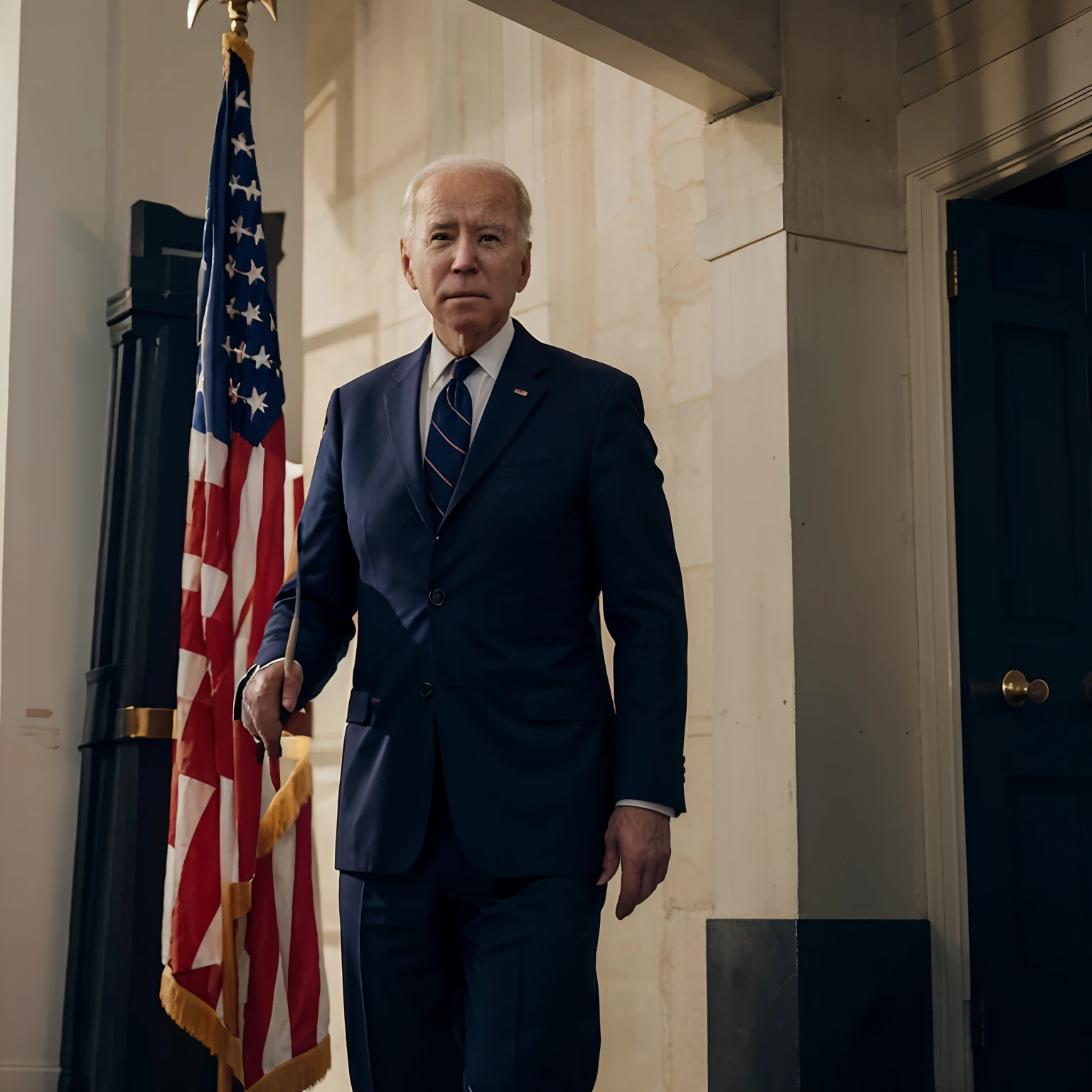 photo of sks person , Cinematic photography, movie mood, cinematic light, compelling composition, storytelling elements, conveys emotion, mood, and narrative depth, creating visually striking images that feel like still frames from a film <lora:locon_joebiden_v1_from_v1_64_32:1>