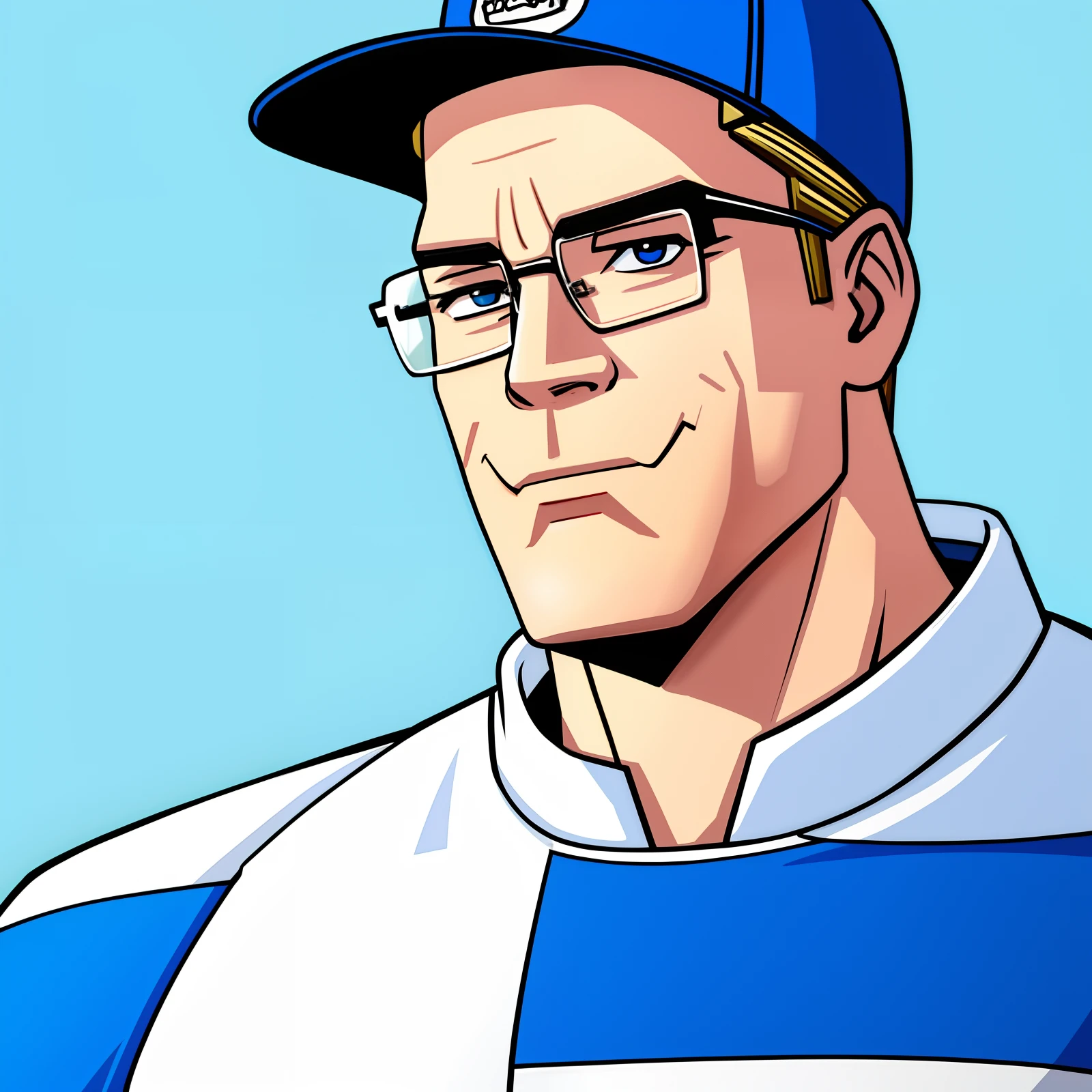 Hank hill with Diamond grillz