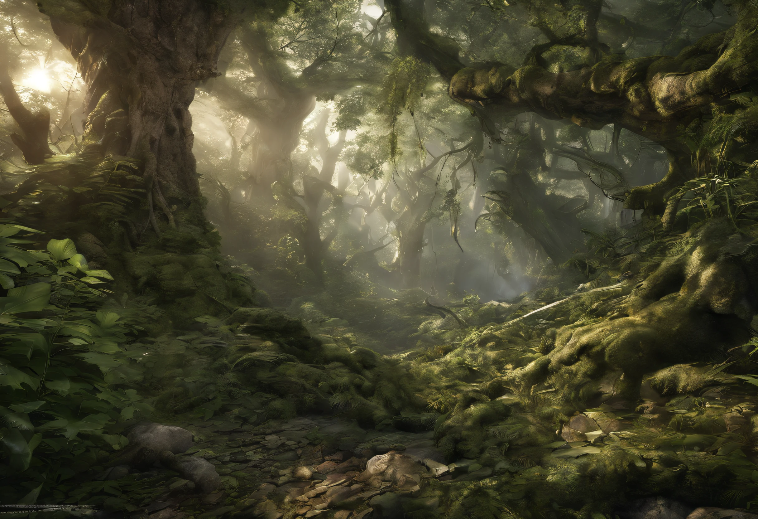 Ancient primeval forest、
