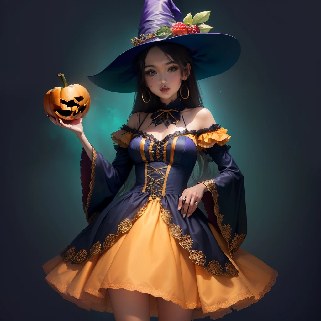 Oasis Fruit Dressed in Halloween Costume