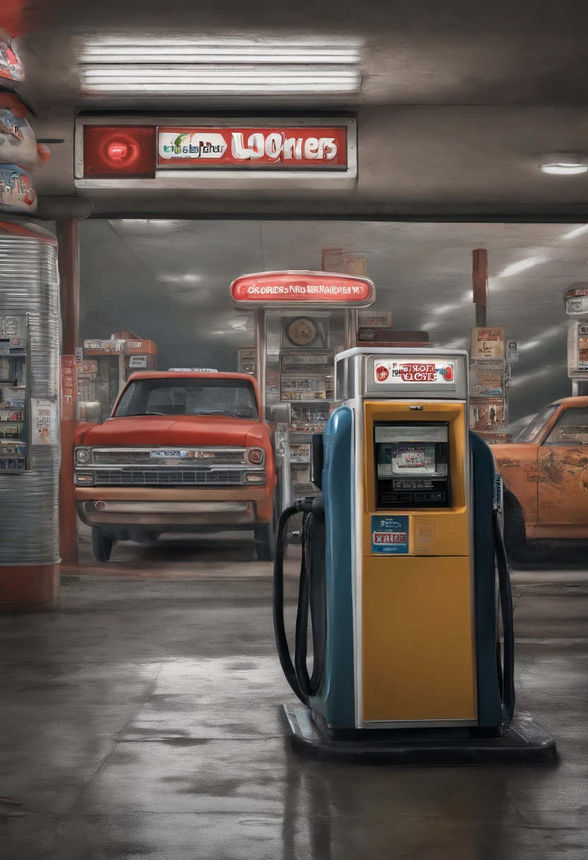 George Lopez, Gas Station, CCTV footage