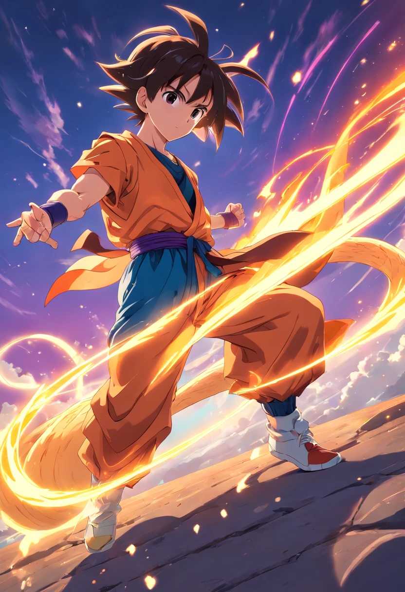alta definicion,Estilo Dragon Ball Legend, majin boo en pose enojado