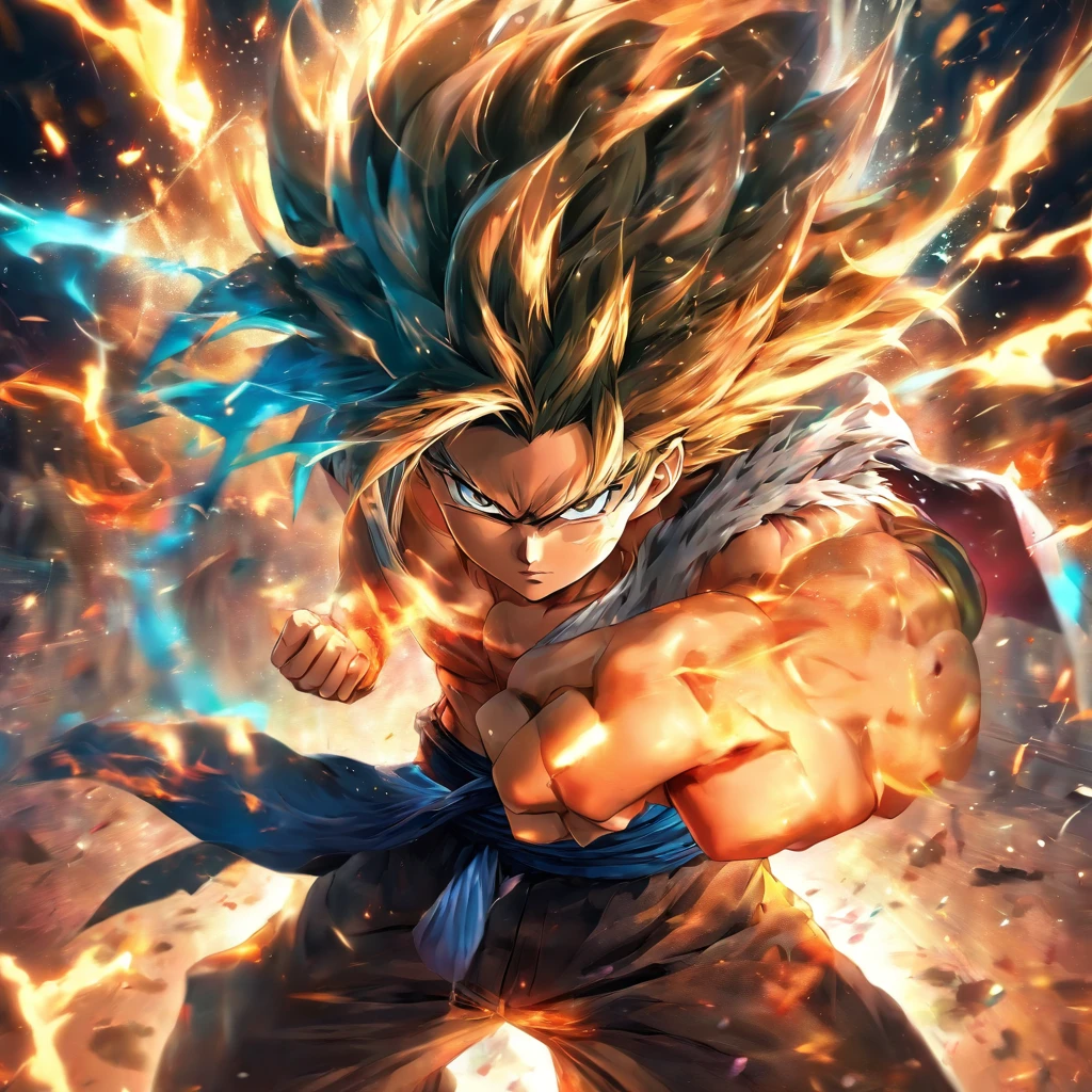 (best quality, highres, photorealistic:1.37, full body shot), pale skin, striking features, masculine, intense gaze, defined jawline, sculpted physique, captivating expression, dark and dramatic lighting, vibrant colors, realistic hair strands, flawless complexion, stunning realism, square stance, fighting stance