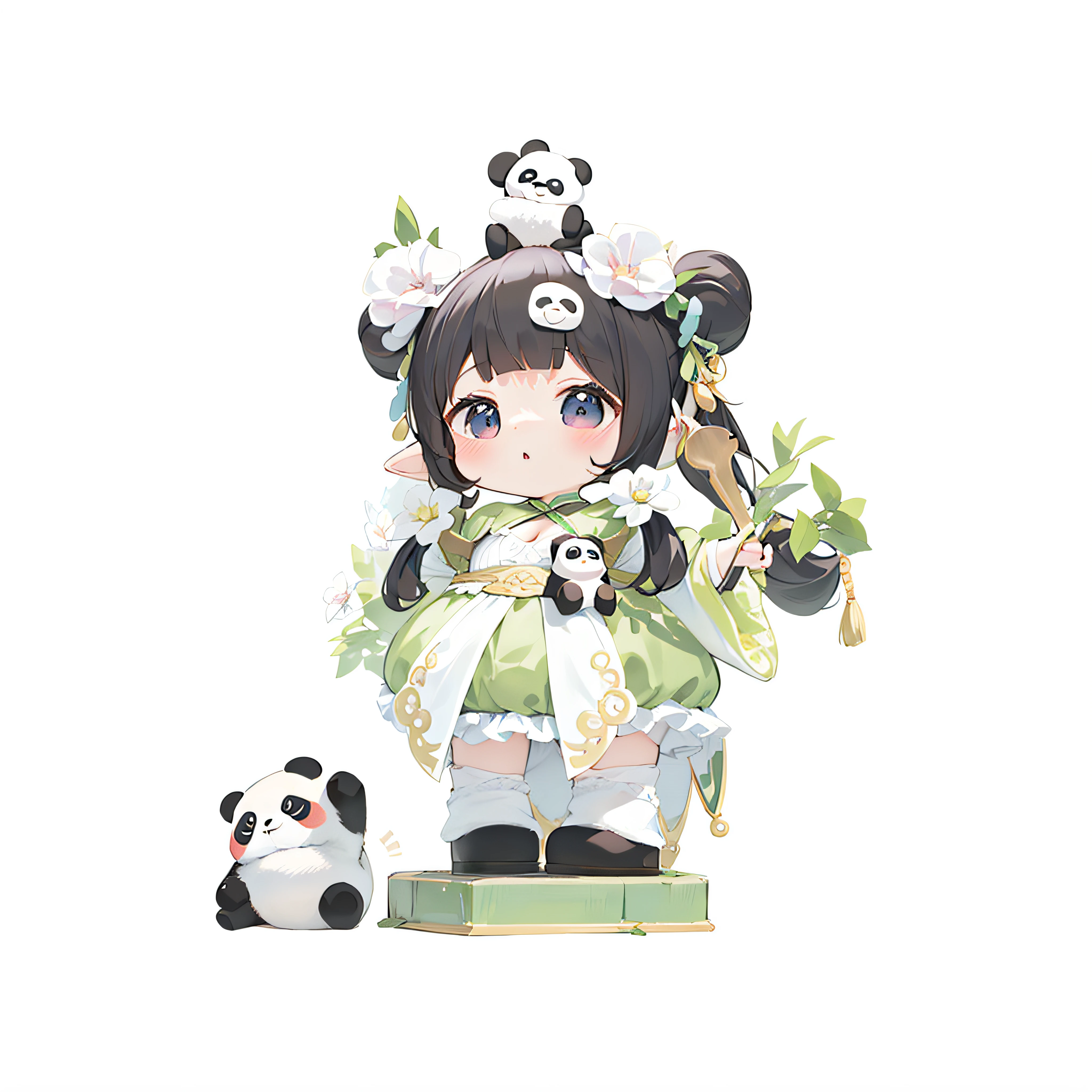 Lori huge breasts cleavage ,Lolita prostitute, cute character, , spoon pear slim loli figure,lalafell, small loli girl, 2D，Two-dimensional，anime big breast，Celluloid，k hd，8K，ancient wind，Elements of the panda，Wuxia's，illustratio，k hd，adolable