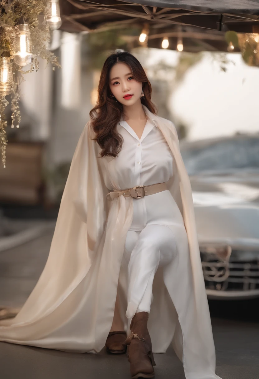 ((top-quality、8K、​masterpiece:1.3))、sharp:1.2、Perfect Body Beauty:1.4、Slim abs:1.2、((Layered Hair Style、huge tit:1.2、The areol:1.2、teats:1.2))、(Wet White Button Long Shirt:1.1)、(rain、street:1.2)、wetty:1.5、Highly detailed facial and skin texture、A detailed eye、二重まぶた、Baby Face Woman、Fluffy clothes