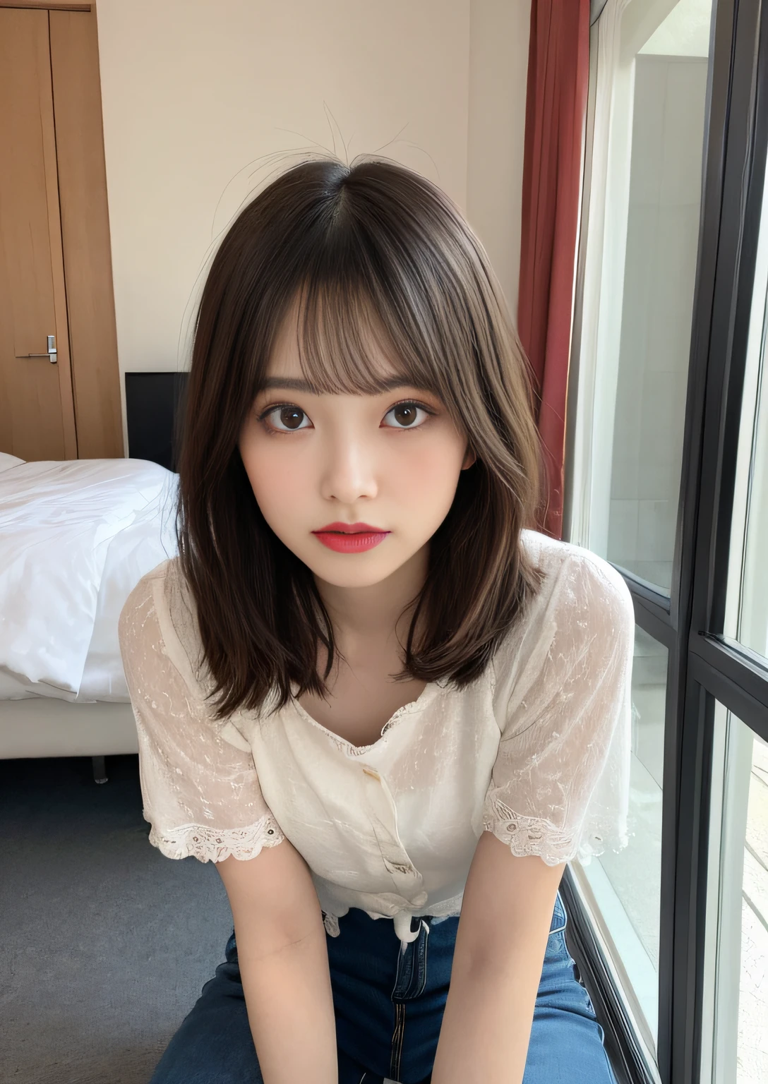 Luxury clothing、Luxury clothing、a baby face、Lori、 student、childish、Colossal tits、Too erotic、Huge breasts、Big ass、shorth hair、short-hair、clong legs、Paris、European cities、chee、natta、luxury car、最luxury car、streetlights、Plump、FULL BODYSHOT、Elegance、seduce sexy、Seductive face、Natural face、Face without discomfort、Natural face、Face without discomfort