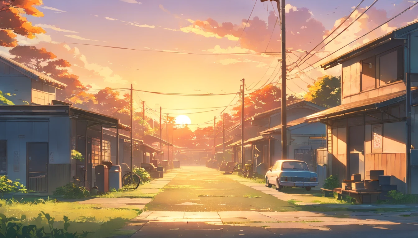 (main subject) A picturesque school junkyard at sunset
(texture) with a (masterpiece:1.2) level of detail and (best quality) resolution
(additional details) featuring lush bushes surrounding the junkyard and scattered paper bags on the ground
(art style) in a photorealistic style
(color tones) with warm tones and vibrant colors to accentuate the sunset atmosphere
(light) illuminated by the warm, golden light of the setting sun, casting long shadows on the surroundings.