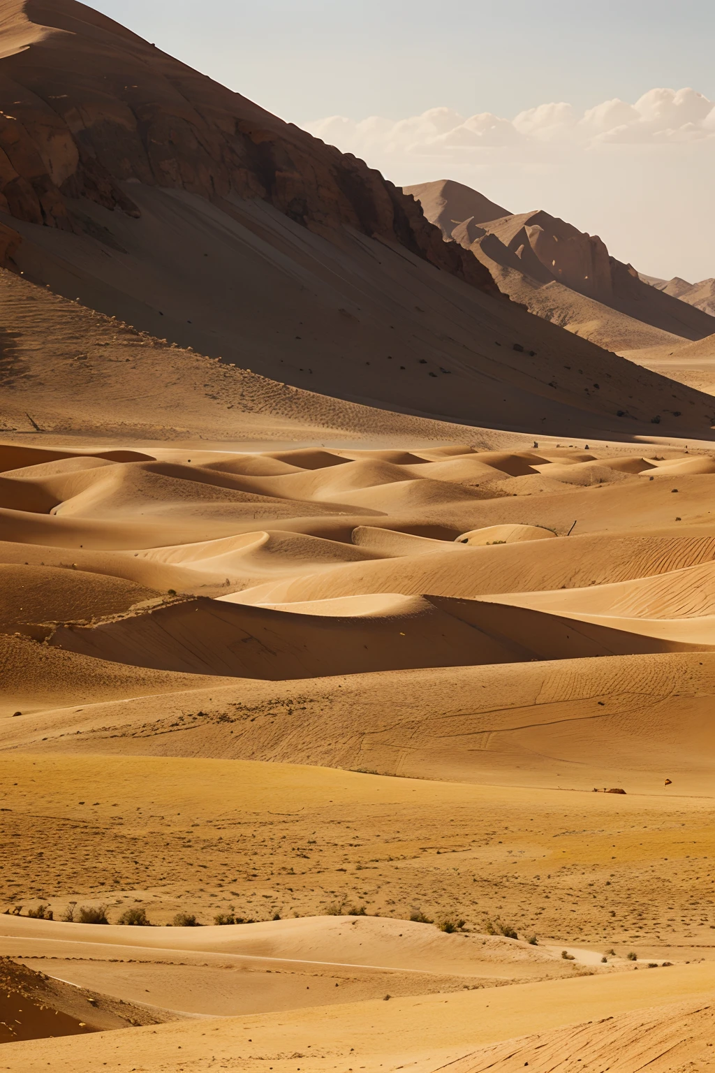 A world of cheese,Like flowing undulating desert scenes,