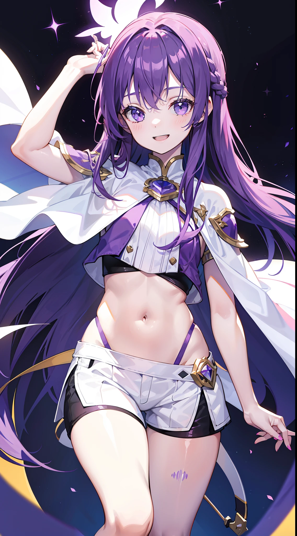 young boy, femboi, femboi , Long white hair, dragon horns, Heteroromy, left purple, and the right golden eye, White transparent robe, open torso, White tattoo, Masterpiece, hiquality