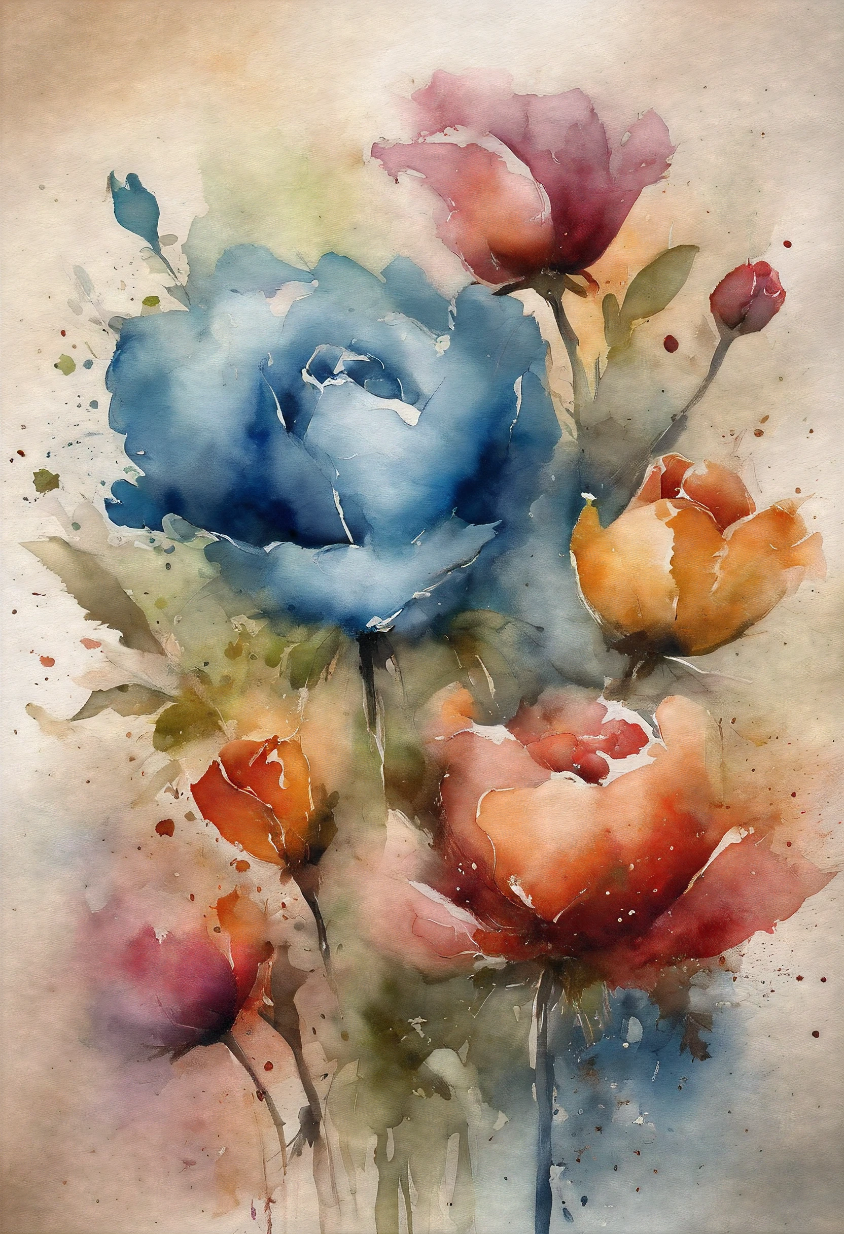 a warm family painting with a splatter background and spray paint effect, by Eugeniusz Zak, watercolor art, by Károly Lotz, watercolor painting, watercolor painting style, watercolor detailed art, by Reuben Tam, watercolor digital painting, watercolor paint, masterfully detailed watercolor, watercolor art, Grzegorz Rutkowski
