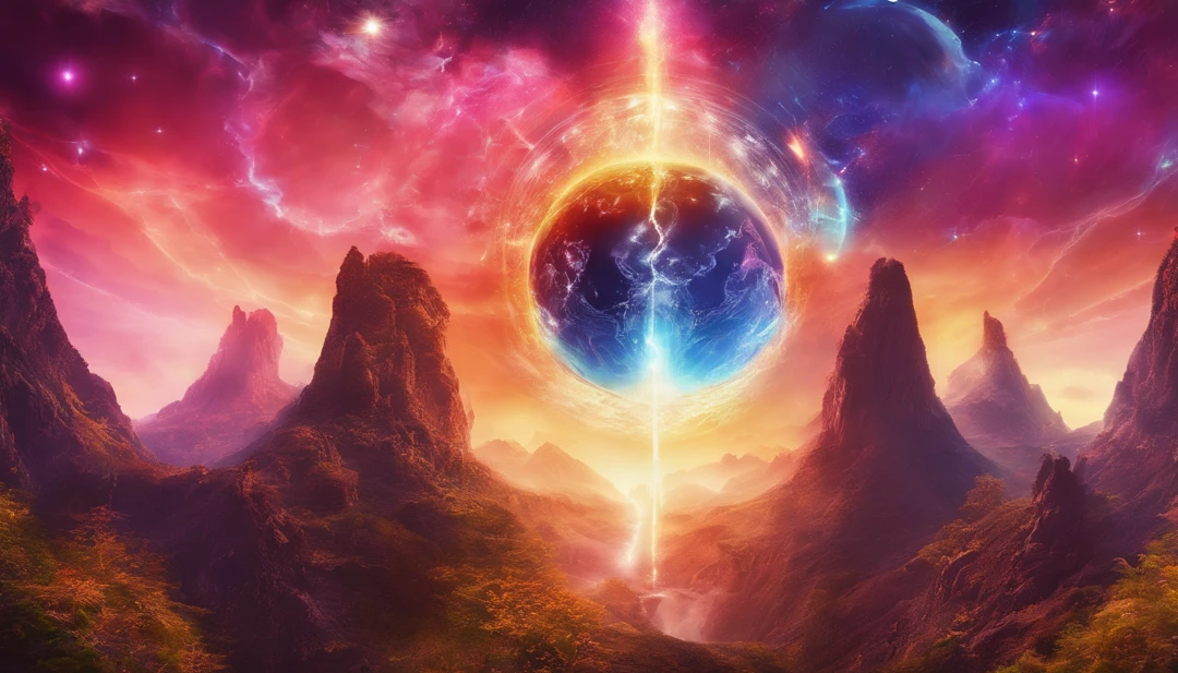 Earth energy collapses,Magical Earth,Witness the magic of the earth,Show the future education scene, Virtual classrooms are available, Wisdom Mentor, and the potential for interstellar learning. 8K