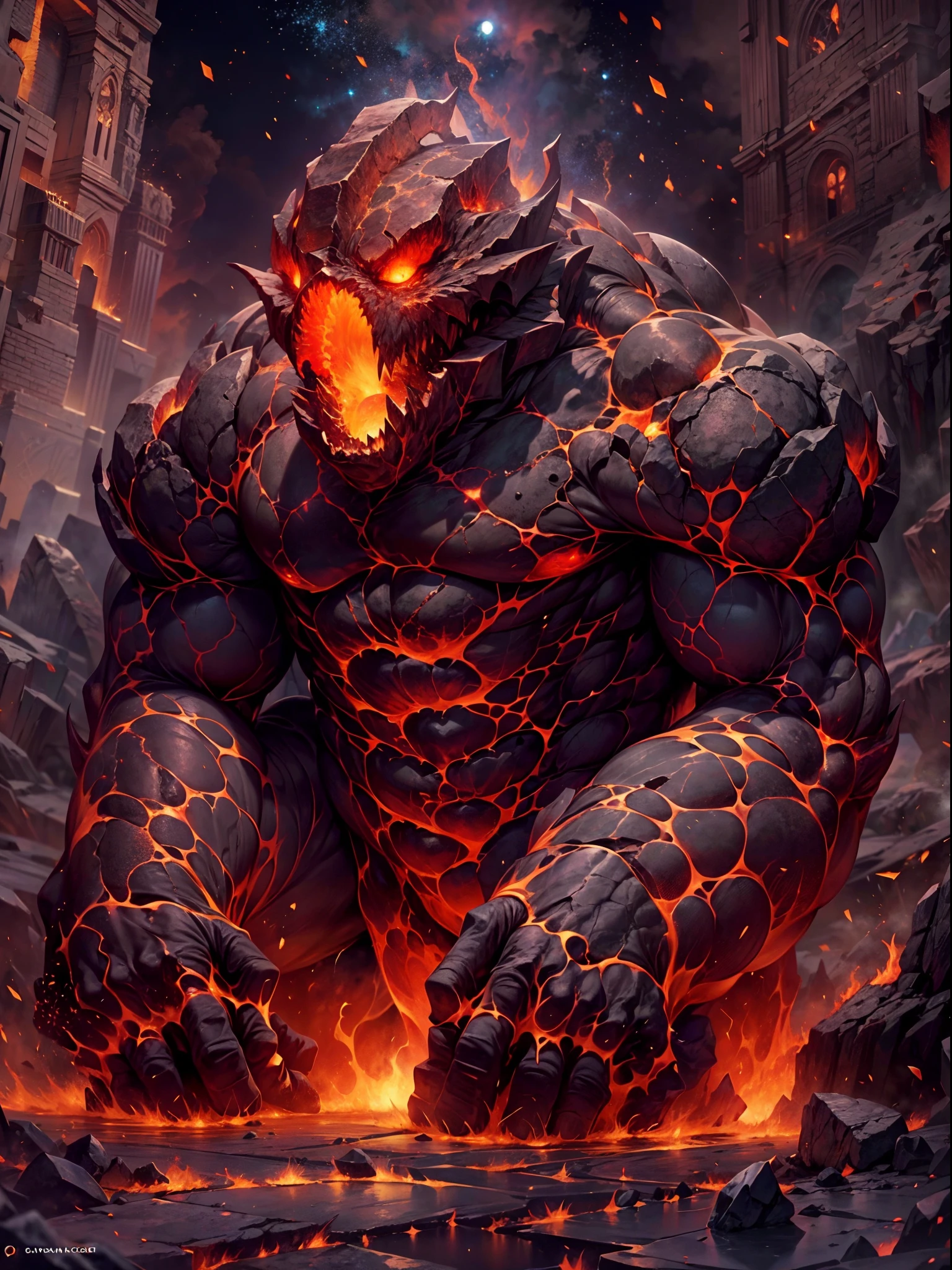 ((intricate design)) Top quality, 16K, High Definition, 16K splash art, high res, ultra sharp, ((masterpiece)), best quality, expressive eyes, perfect face, Super eyes, masterpiece, (((volumetric lighting))) (((cinematic lighting))) (((1Male))), ((muscular)), ((bodybuilder)), ((hyper pecs)), thighs, (((textured skin))) god of tentacles, sexy tentacles, tentacle humanoid man, humanoid bodybuilder, hyper pecs, glowing, god rays, wet, coiled, melding, entangled, (((orange neon skin))), blood red slimy tentacles, lava, liquid lava wet, monsters, (((post apocalyptic city, desolate atmosphere, Dystopian landscape)))