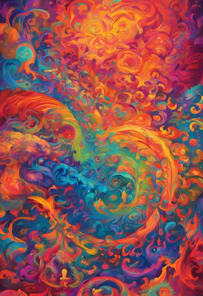 Sober madness, fearing that darkness magma gushing earthly light, descending to break through barriers