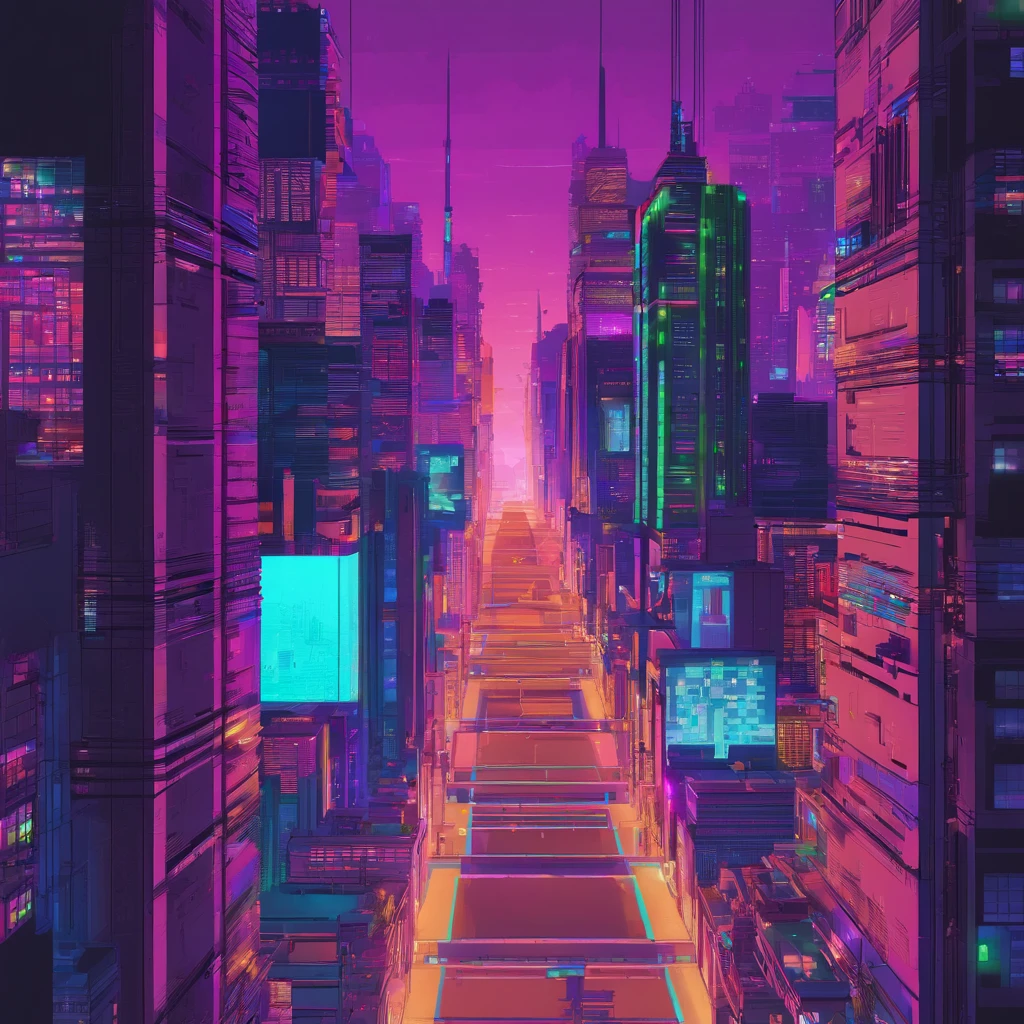 Superb Quality, Masterpiece, High Resolution, Realism, Shadow Room, Light Edge, Two-tone Lighting, cyberpunk, night city , cyan and purple light, high resolution, 8k resolution, masterpiece , neon light from building, modern city, high detail, high pixel, neon light at night, good lighting, city view, future, futuristic, 8K UHD, SLR, Soft Light, High Quality, Volume Lighting, Candid Photo, High Resolution, 4K, 8K, Background detail, Light Tulle,