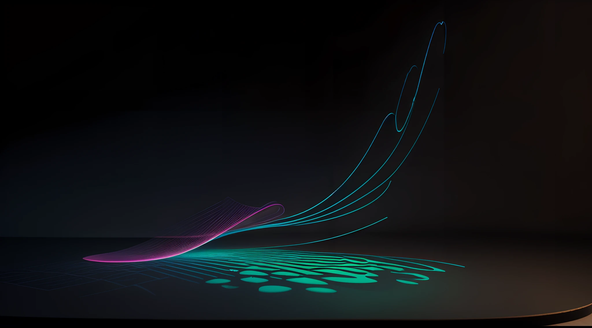 Engaging 3D visualization featuring stunning graphs、glinting