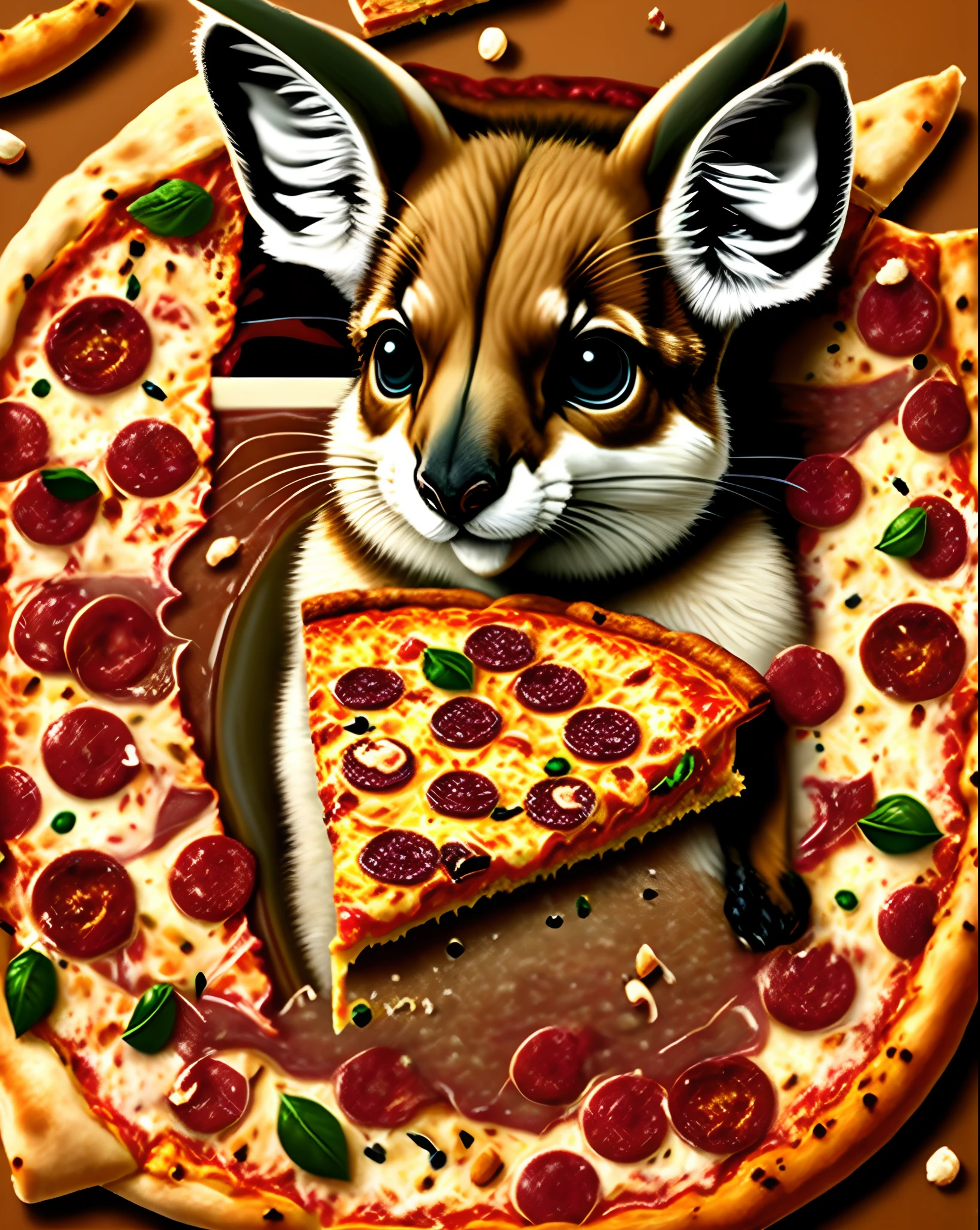 Pizza kangaroo