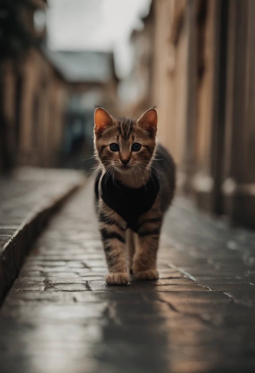 I have two little kittens, a cute little cat, cute kittens, Cutest, Incredibly cute, Adorable and cute, And cute and lovely. They are walking down the street with backpacks, Walking together, commute, Proudly walk down the street, And the cat is walking. They are cute in the style of 🍂 and 🍁, Adorable and cute, Cute and adorable, oh, nice and cute. They are known as real-life Tom and Jerry.