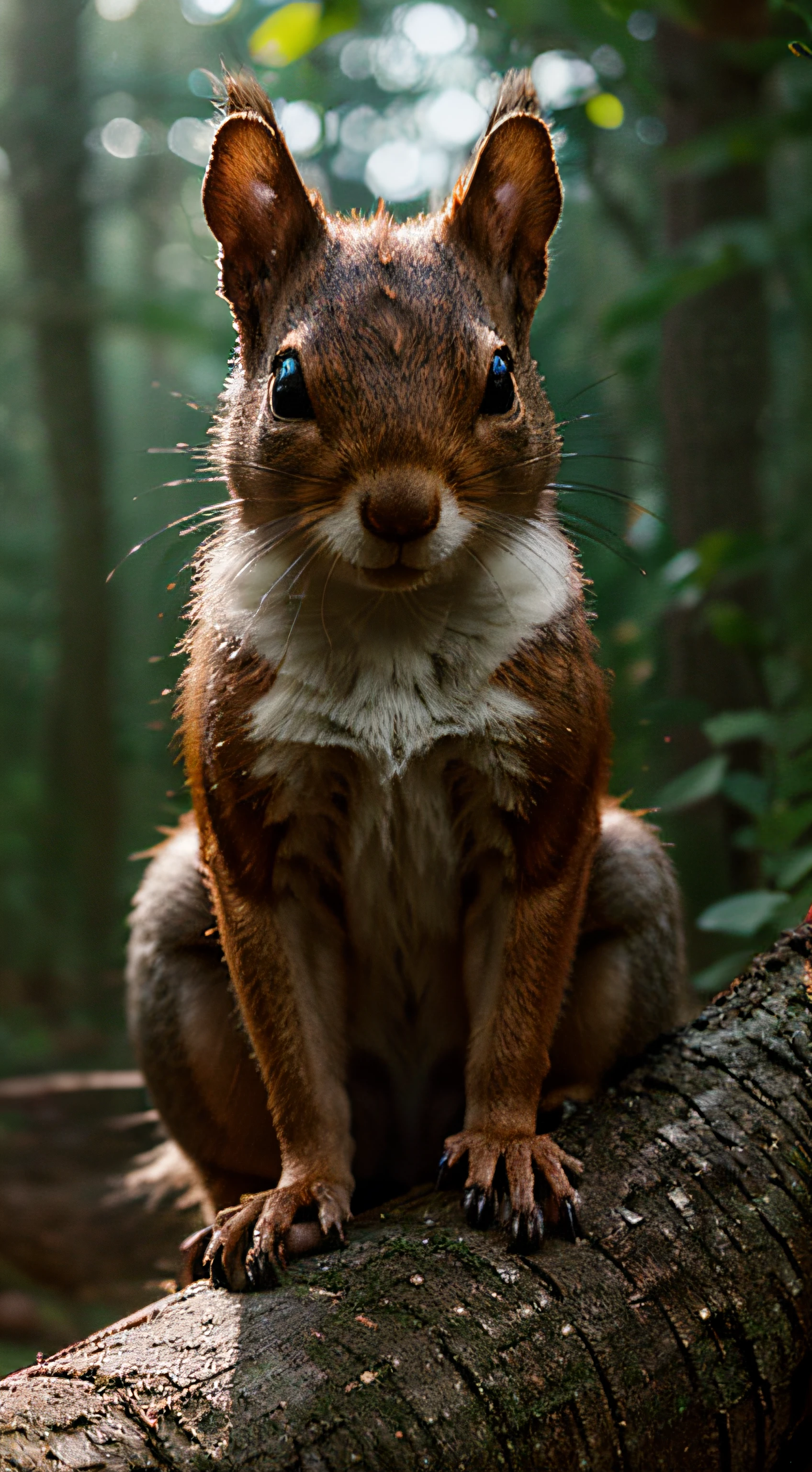 a porthait of squirrel, cinematic, rim light, 4k textures, soft cinematic light, adobe lightroom, photolab, hdr, highly detailed, sharp focus, soothing tones, hyperdetailed, low contrast, soft cinematic light, exposure blend, hdr,