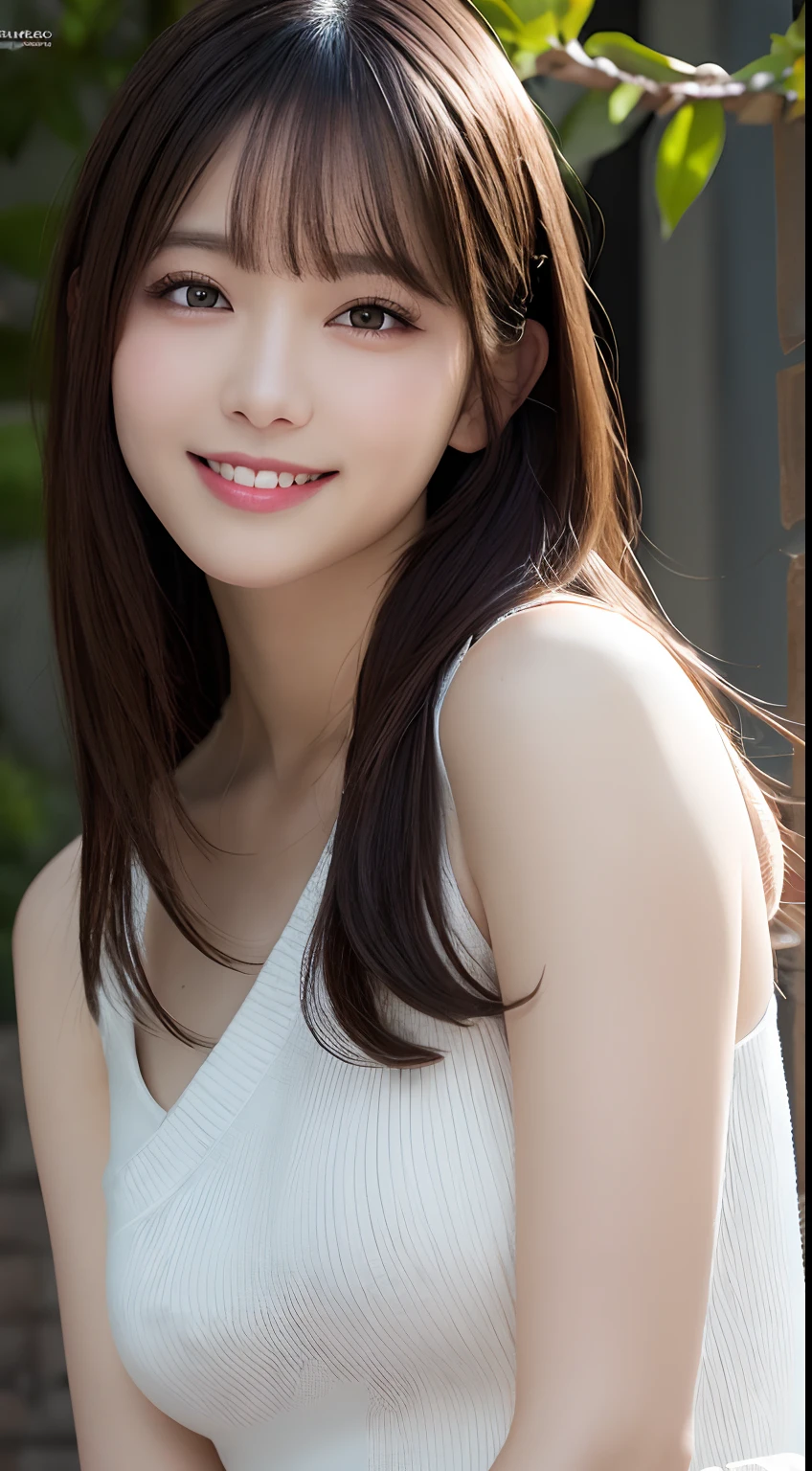 masutepiece, Best Quality, Illustration, Ultra-detailed, finely detail, hight resolution, 8K Wallpaper, Perfect dynamic composition, Beautiful detailed eyes, doress,Medium Hair, mid-chest, Natural Color Lip, Random and sexy poses,Smile,Tower Mansion