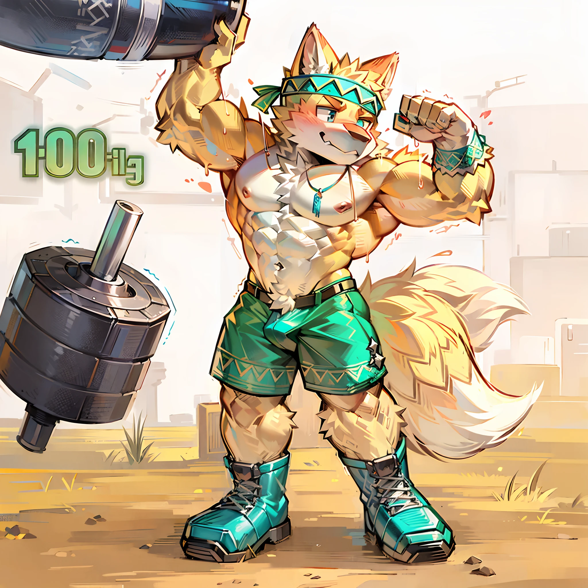 stronger muscle,Larger male heads,Strong leg muscles, The thighs must have pronounced muscle lines,beefy pectorals,Strong arm muscles,Angular abs,Stronger abs