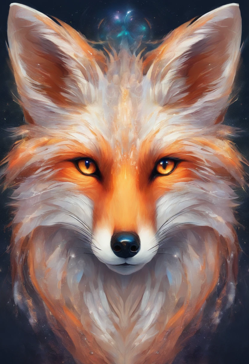 The Mysterious Fox, Looking straight into the soul, Look sournois, In space, paradoxe, in time and space.
