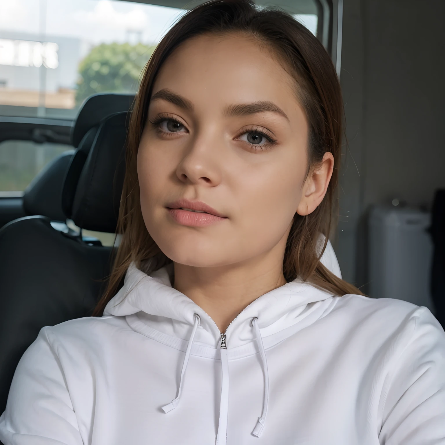 Wrinkle-free sweatshirt , Smooth fabric
