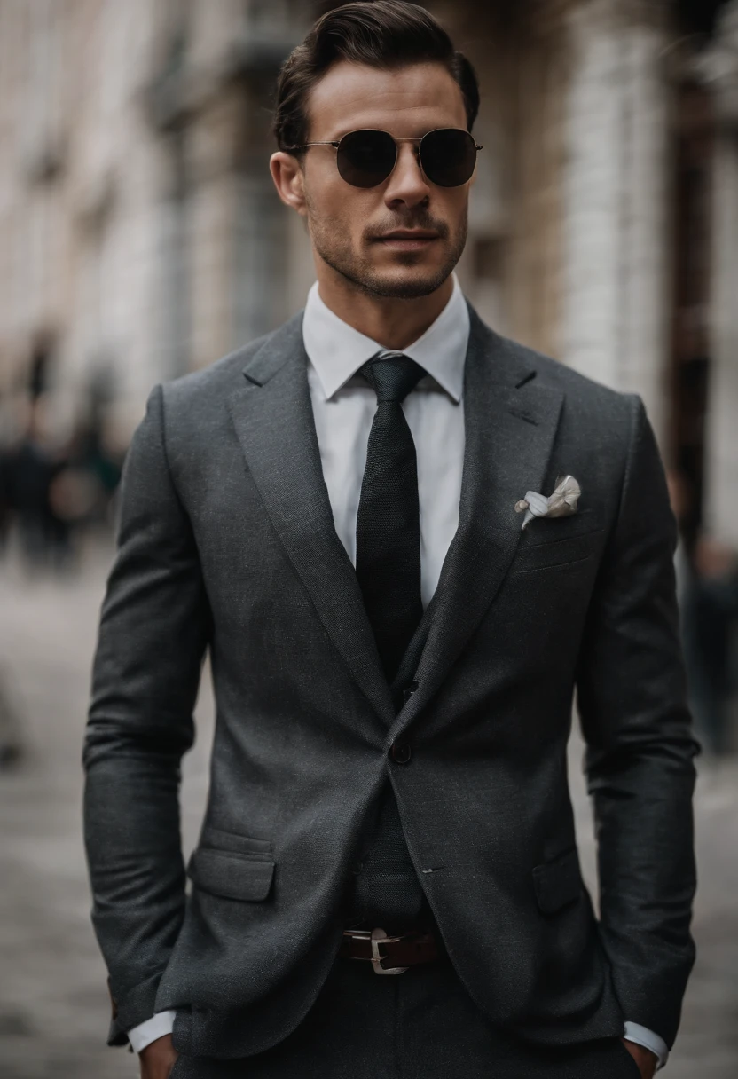 An Alafard man in a suit takes off his tie in the dark, Wear it with a suit and tie, wearing a suit and a tie, Topic details: wear suit, Wear it with a suit and tie, wear suit, wear suit, Bring a suit, Wear tunics and ties, suit and tie, wear suit, wearing a strict business suit, Dressed in a black suit