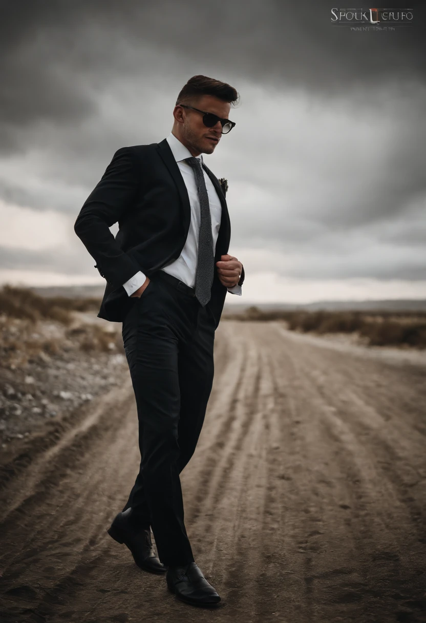 An Alafard man in a suit takes off his tie in the dark, Wear it with a suit and tie, wearing a suit and a tie, Topic details: wear suit, Wear it with a suit and tie, wear suit, wear suit, Bring a suit, Wear tunics and ties, suit and tie, wear suit, wearing a strict business suit, Dressed in a black suit