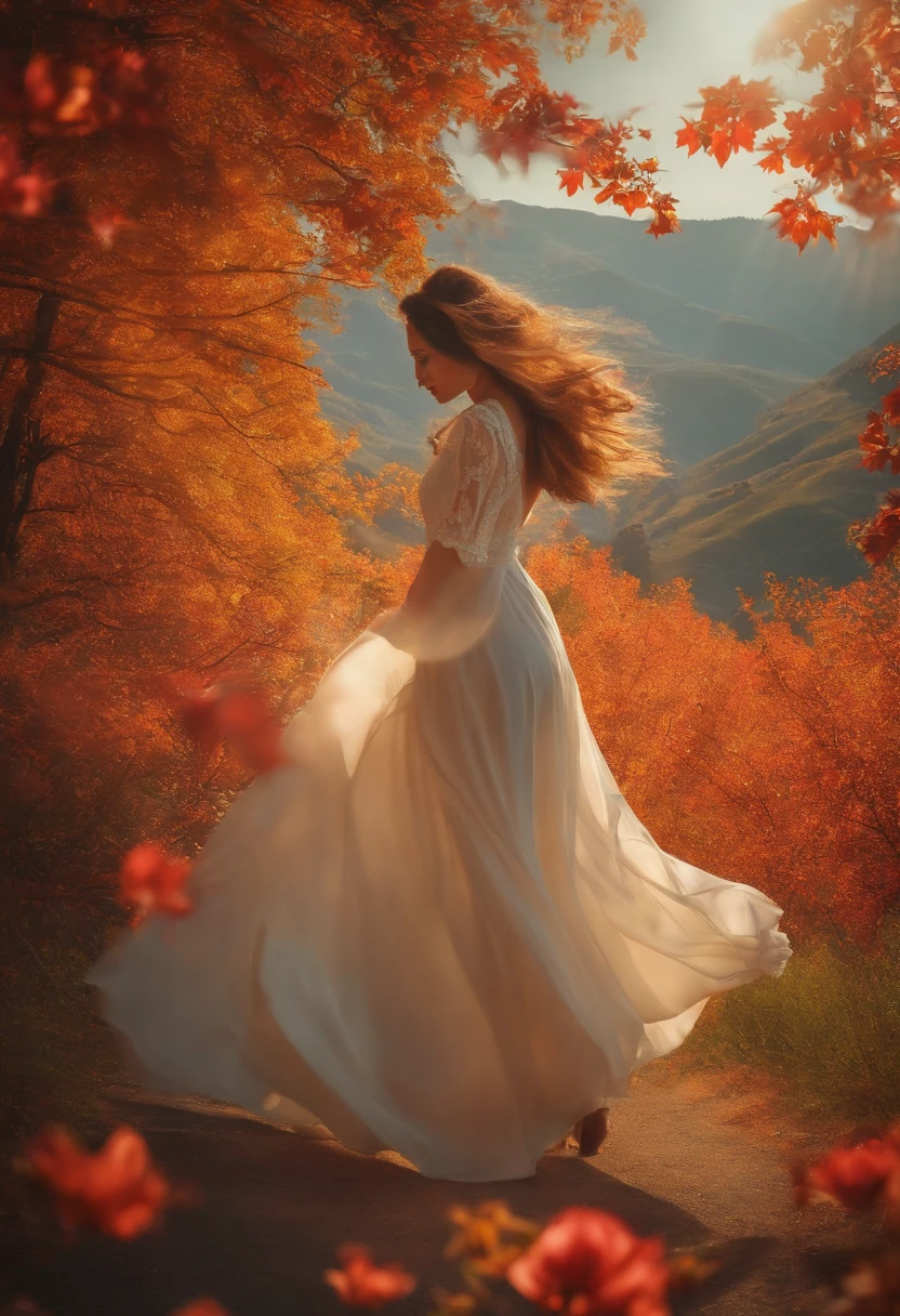 Twirling your fingers to hypnotize a man、A woman making a man